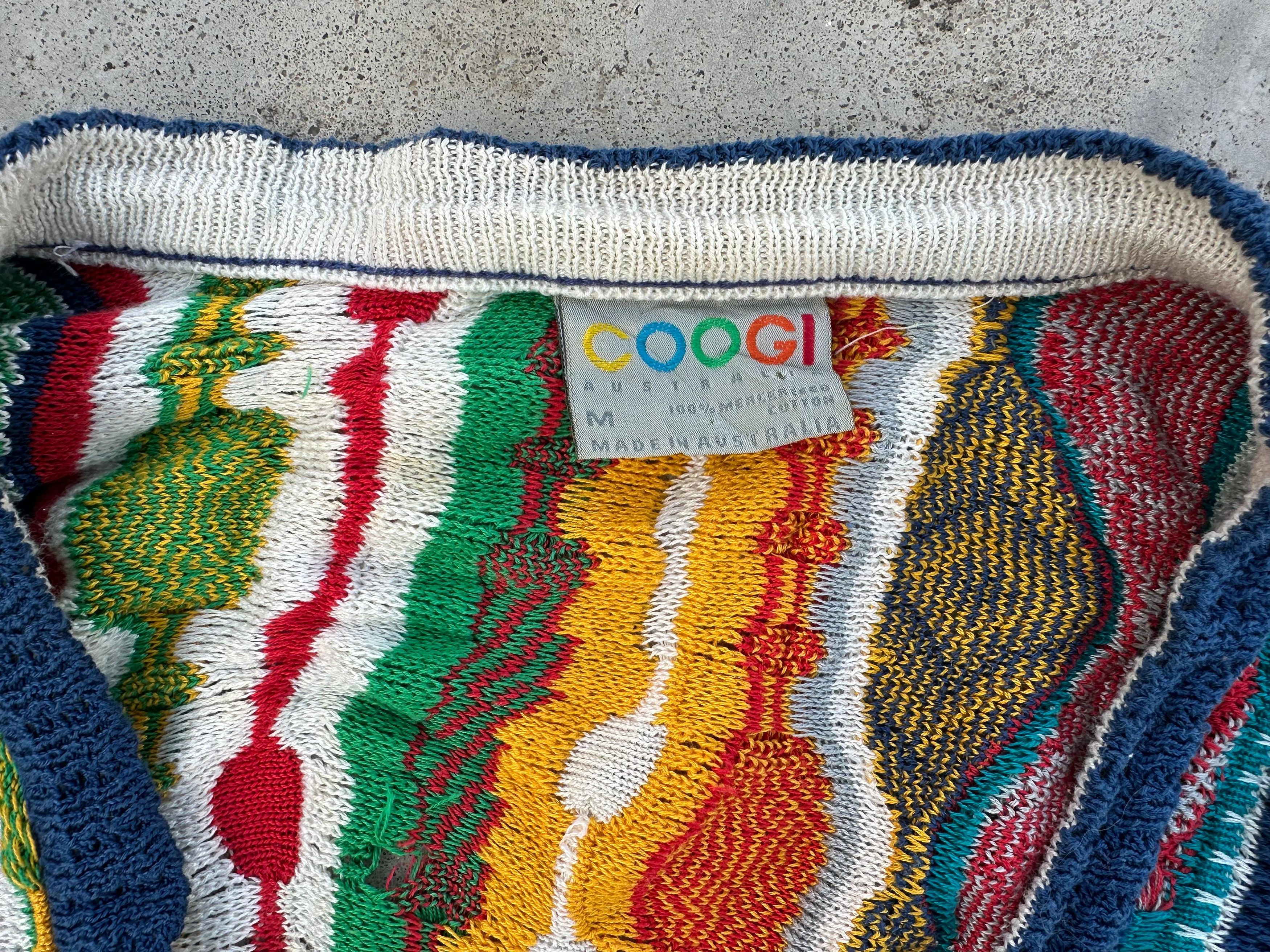Coogi × Vintage Rare💥Vintage Coogi Sweater- multicolour Cardigan Size US M / EU 48-50 / 2 - 8 Thumbnail
