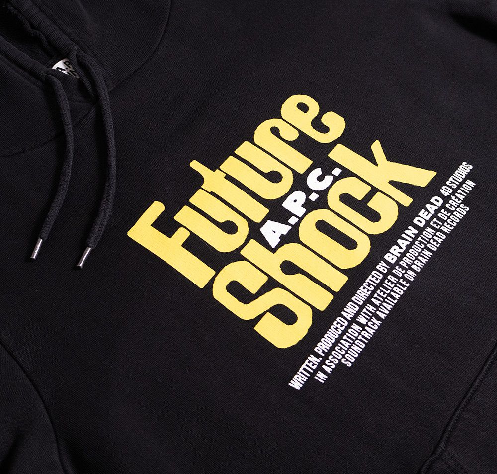 A.P.C. × Brain Dead A.P.C. x Brain Dead Future Shock Hoodie Black Size S Size US S / EU 44-46 / 1 - 5 Thumbnail