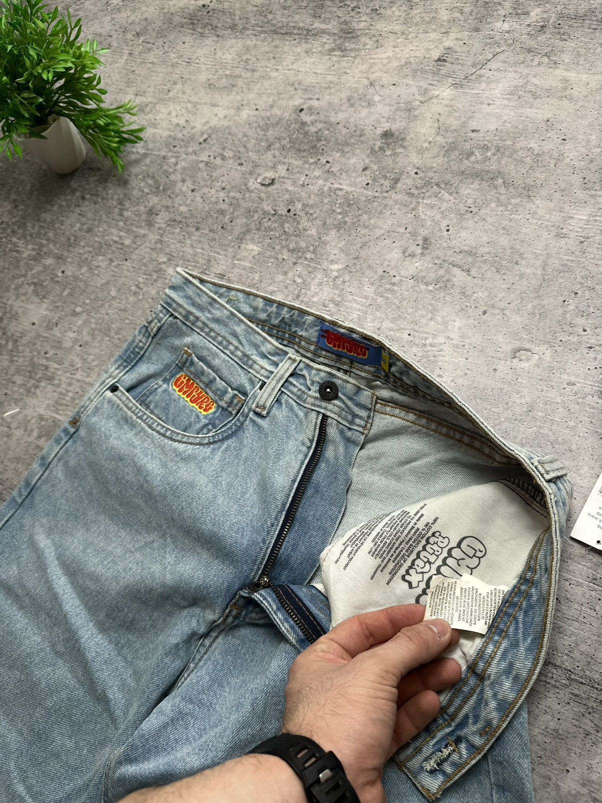 Empyre Empyre Polar Sk8 Loose Fit Y2K Casual Hip-Hop Rap Jeans Size US 30 / EU 46 - 7 Thumbnail