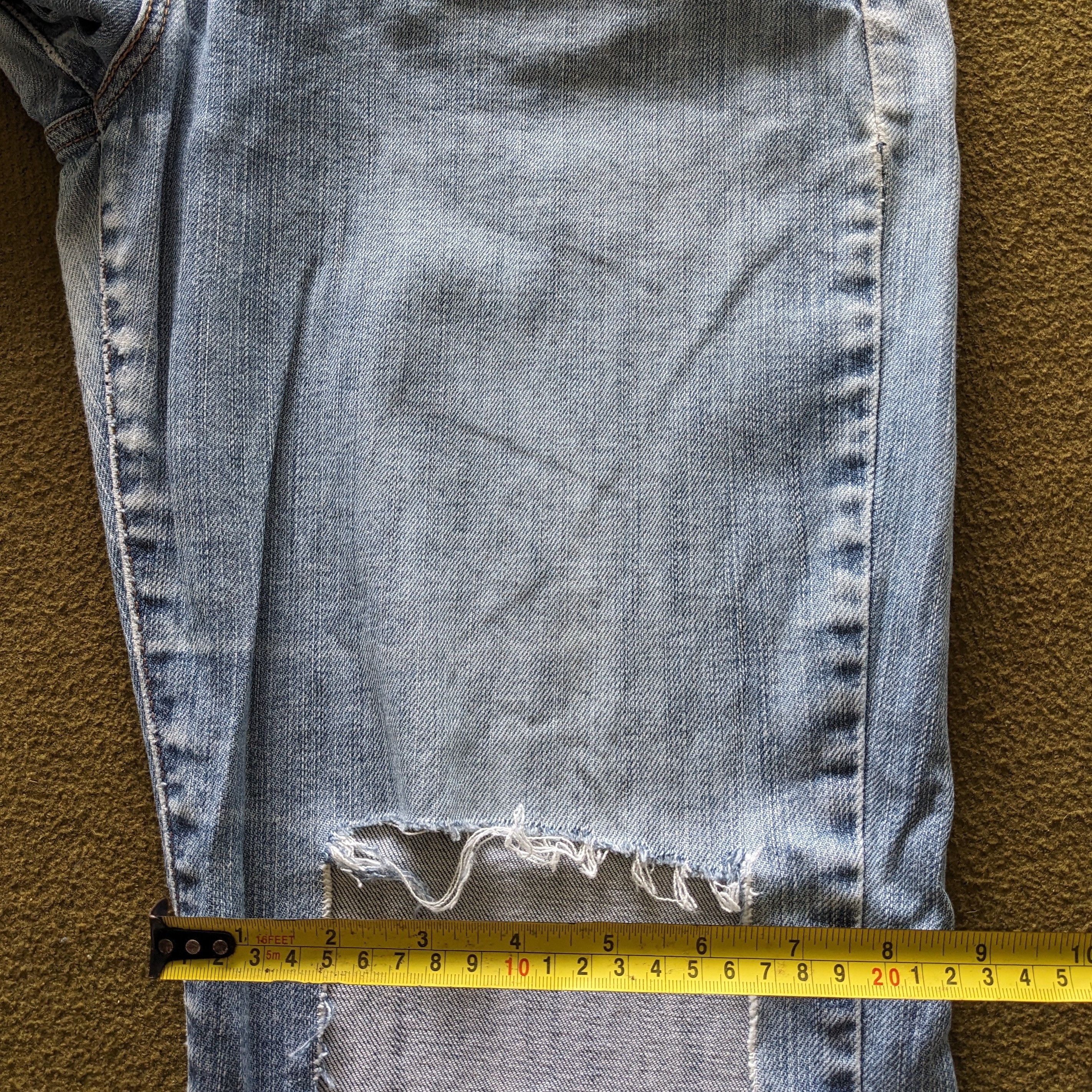 Vintage Vintage Levi's American Brand Distressed Jeans Size US 32 / EU 48 - 9 Thumbnail