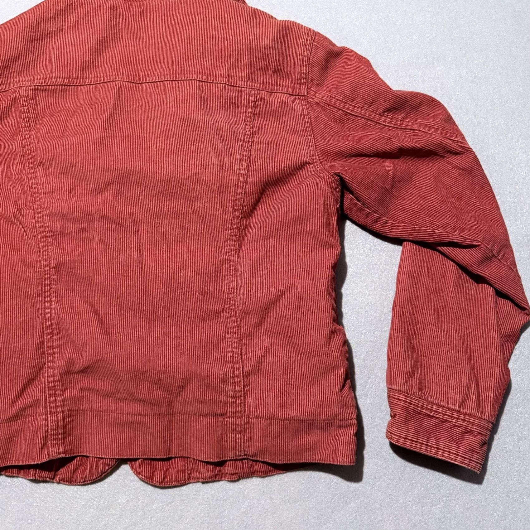 Vintage VINTAGE L.L.Bean Jacket Women Corduroy Trucker XS Brown Lined Long Sleeve Cotton Rust Red XS Ladies Mens Women Size XS / US 0-2 / IT 36-38 - 6 Thumbnail