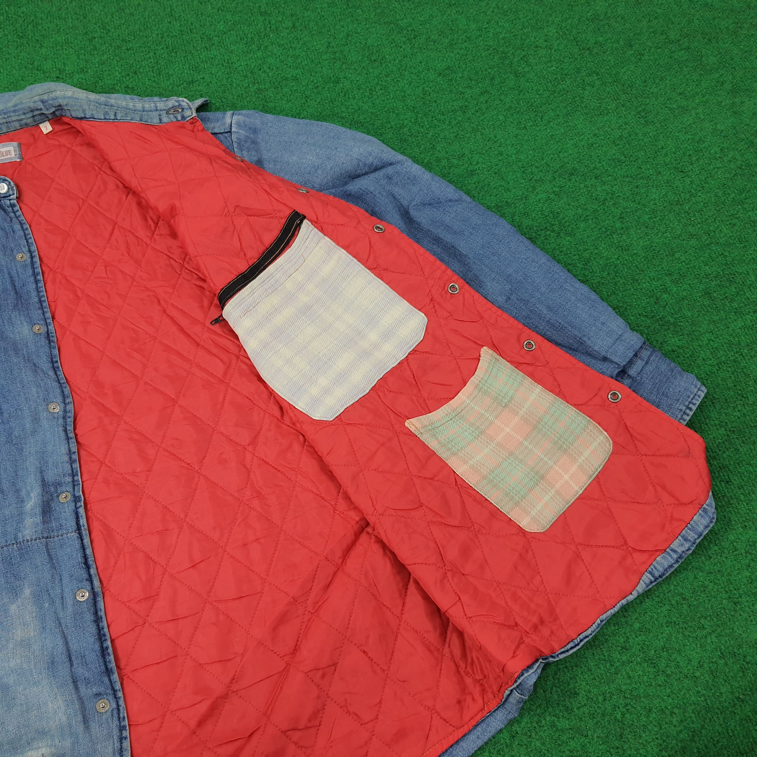 Blue Blue Japan Vintage Blue Blue Japan Denim Button Up Jacket C249N13 Size US M / EU 48-50 / 2 - 6 Thumbnail