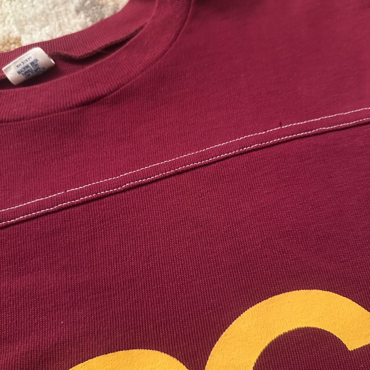 NCAA × Vintage Vintage 80s USC Trojans T Shirt Quarter Sleeves Size US M / EU 48-50 / 2 - 3 Thumbnail
