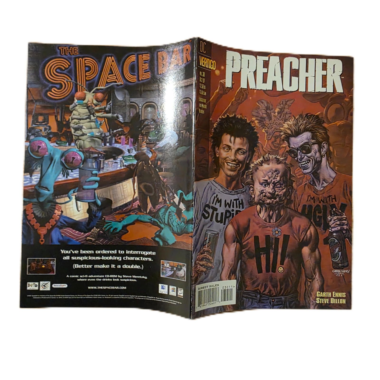 DC Comics Preacher #30 1997 Vertigo DC Comic Near Mint (C) Size ONE SIZE - 4 Thumbnail