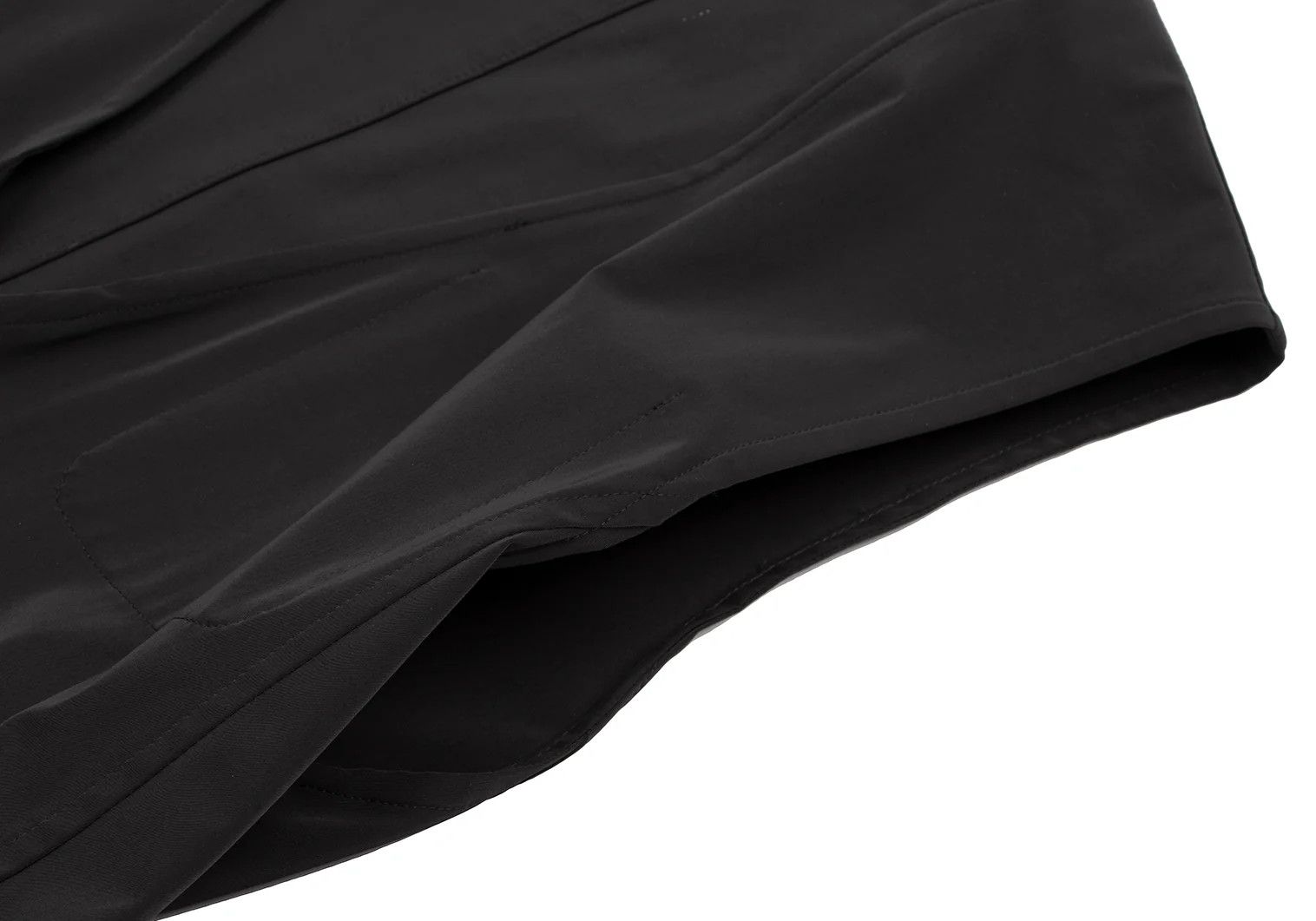 Jean Paul Gaultier Stretch Nylon Sleeveless Coat in Black Size 48 Size US M / EU 48-50 / 2 - 4 Thumbnail