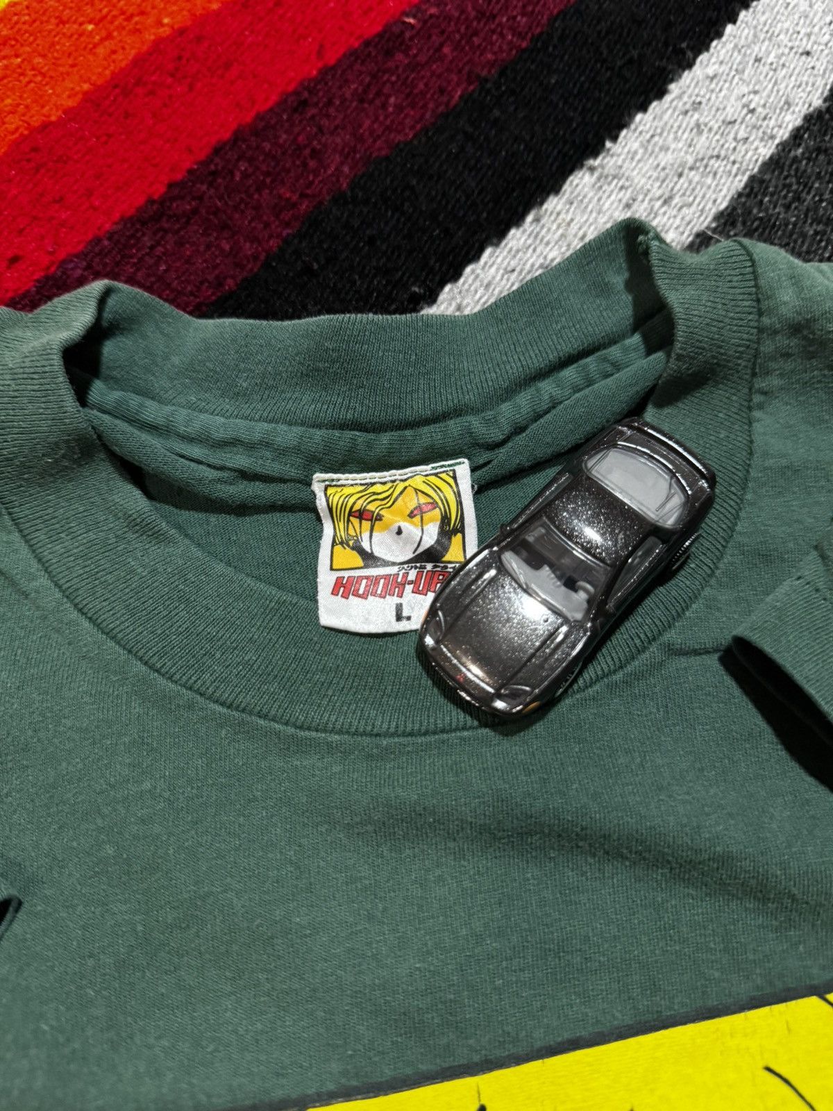 Hook-Ups 90s Hook Ups Red Eyes Vintage Shirt. Size US L / EU 52-54 / 3 - 3 Thumbnail