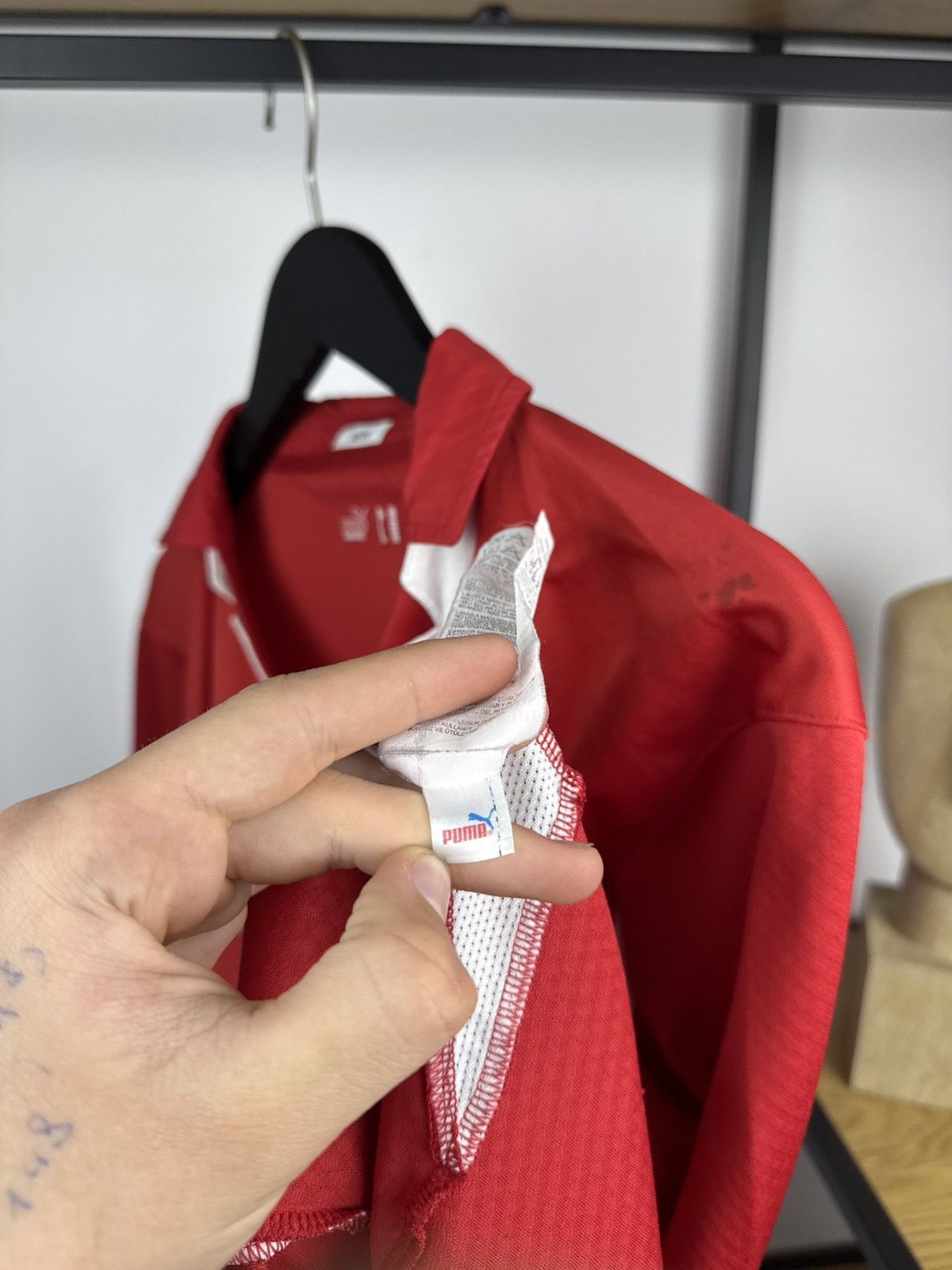 Puma × Vintage Puma Switzerland 2010/2011 home football soccer jersey Size US XXL / EU 58 / 5 - 14 Thumbnail