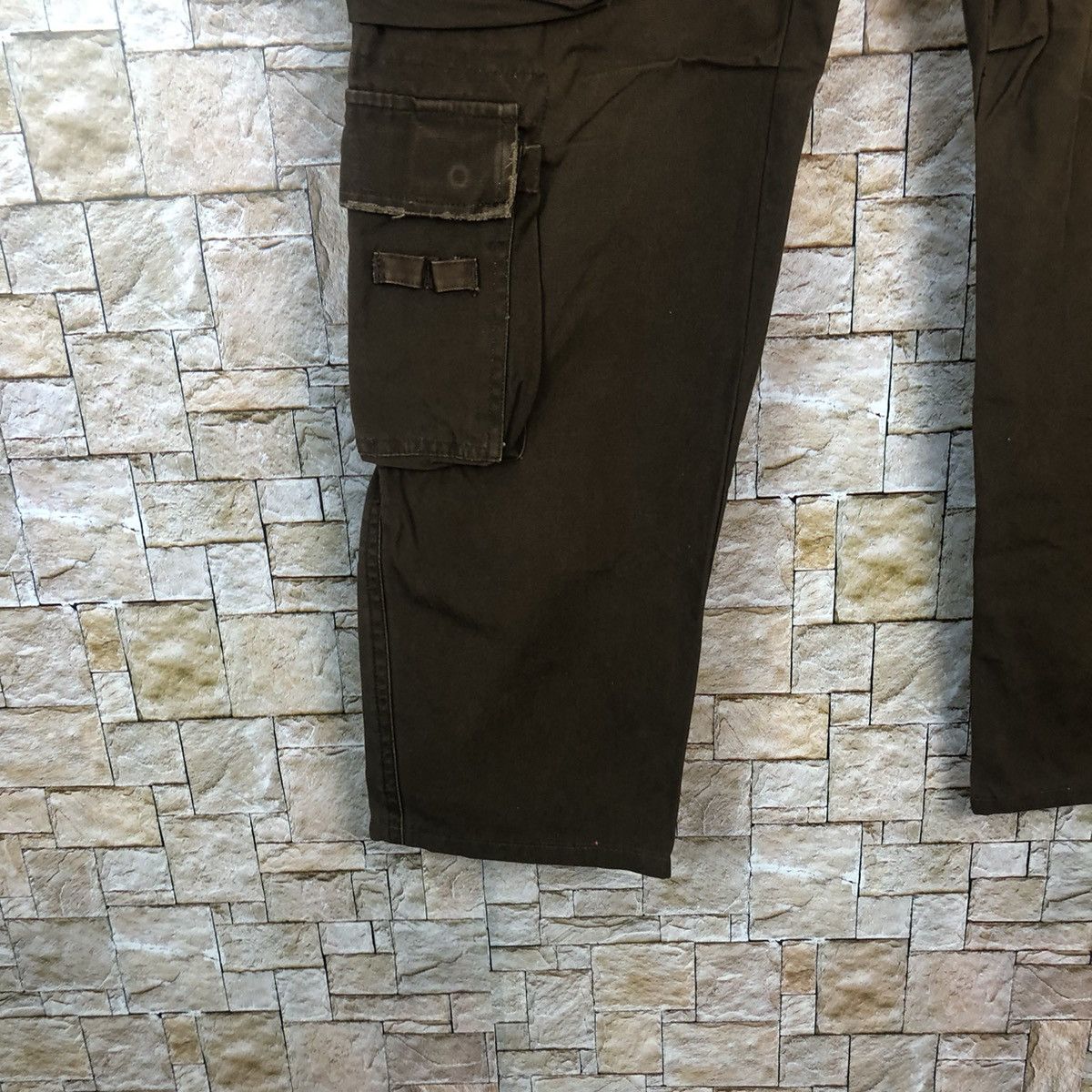 Japanese Brand Example Big pocket Dark Brown Cargo Multipocket Pants #A80 Size US 29 - 8 Thumbnail