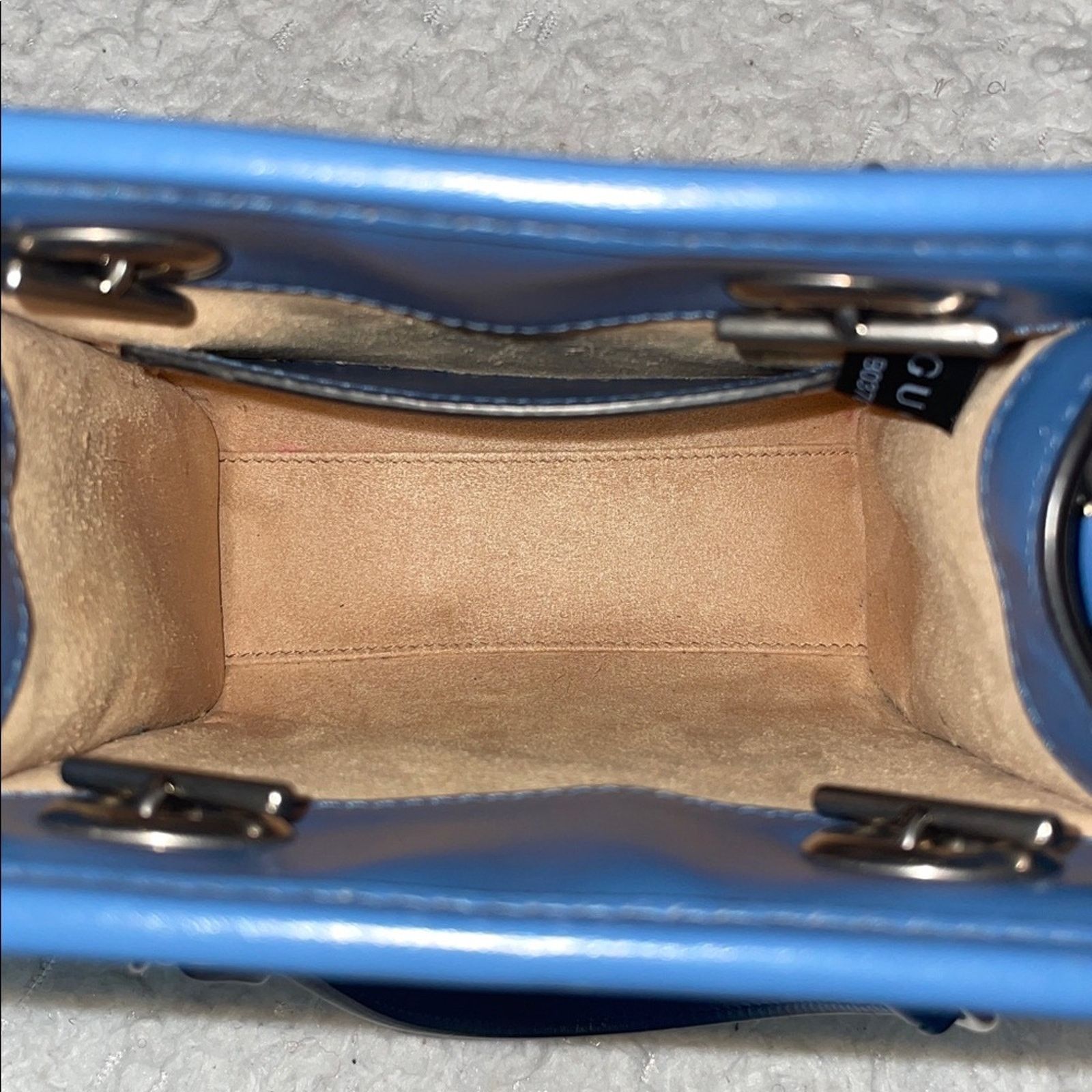 Gucci Gucci GG Marmont Matelassé Blue Crossbody 696123 Size ONE SIZE - 10 Thumbnail