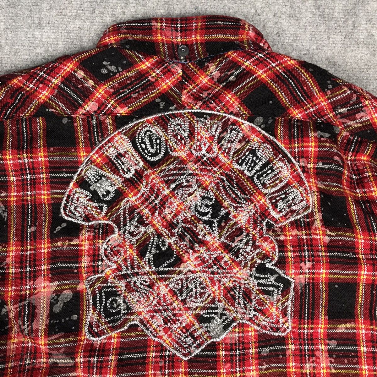 If Six Was Nine × Japanese Brand × SABIT SABIT JAPAN FLANNEL DESIGN SNAP BUTTON JACKET Size US L / EU 52-54 / 3 - 10 Thumbnail