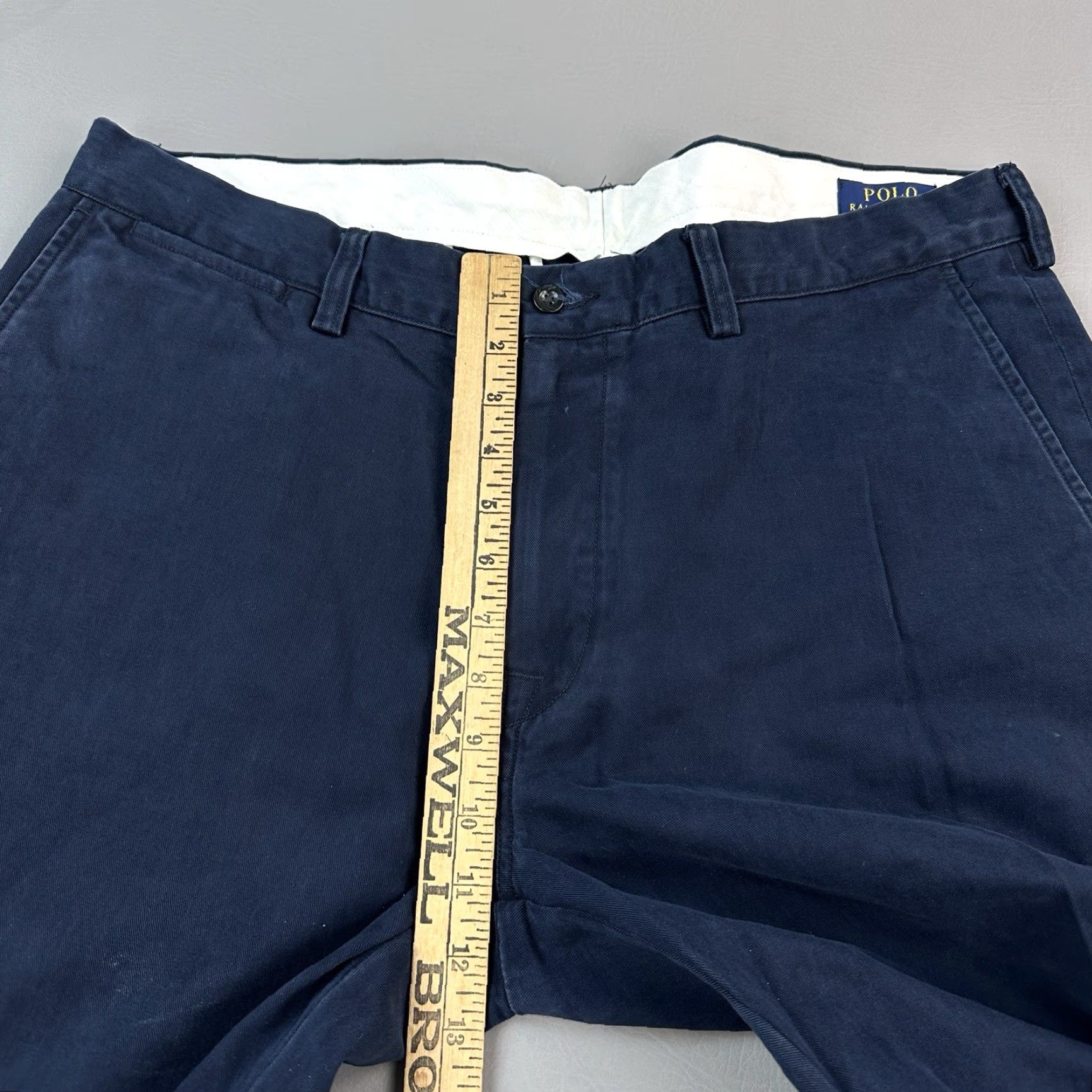 Polo Ralph Lauren Polo Ralph Lauren Pants Mens 38x32 Navy Classic Fit Chino Casual Preppy Norm Size US M / EU 48-50 / 2 - 6 Thumbnail