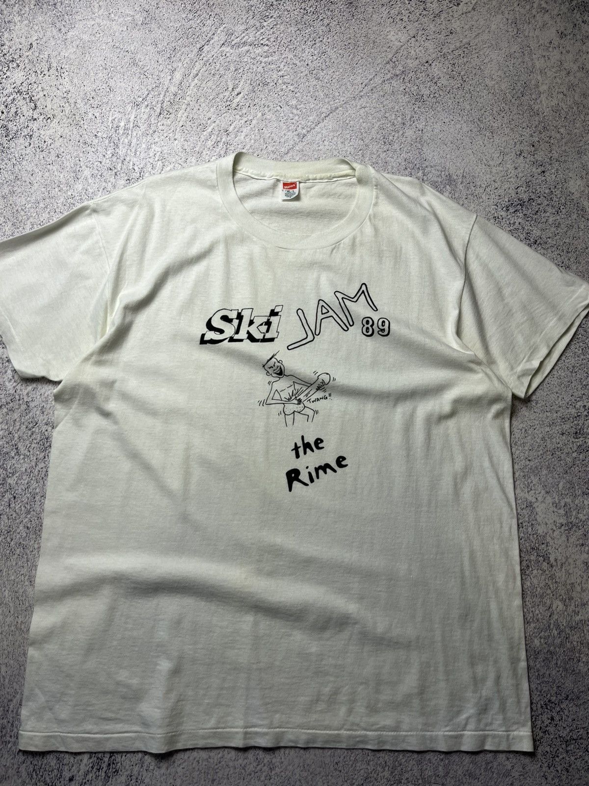 Vintage Vintage Ski Jam 89 Humor T shirt Size XL Size US XL / EU 56 / 4 - 2 Thumbnail