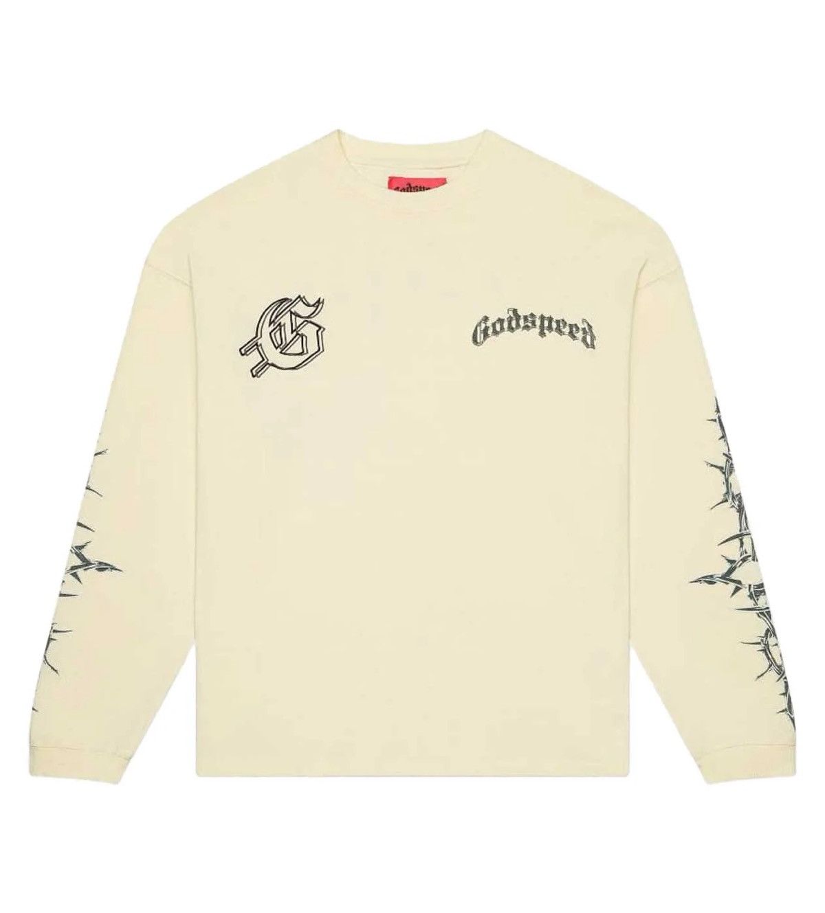 Godspeed Godspeed Once Upon A Time L/S Tee Bone Size Small Size US S / EU 44-46 / 1 - 2 Thumbnail