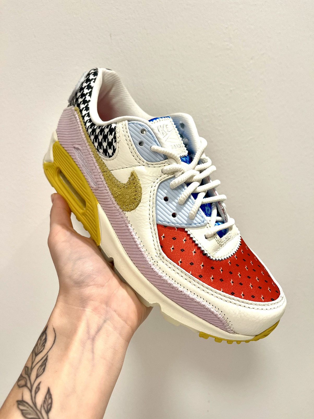 Nike NIKE AIR MAX 90 PATCHWORK Size US 8 / IT 38 - 1 Thumbnail
