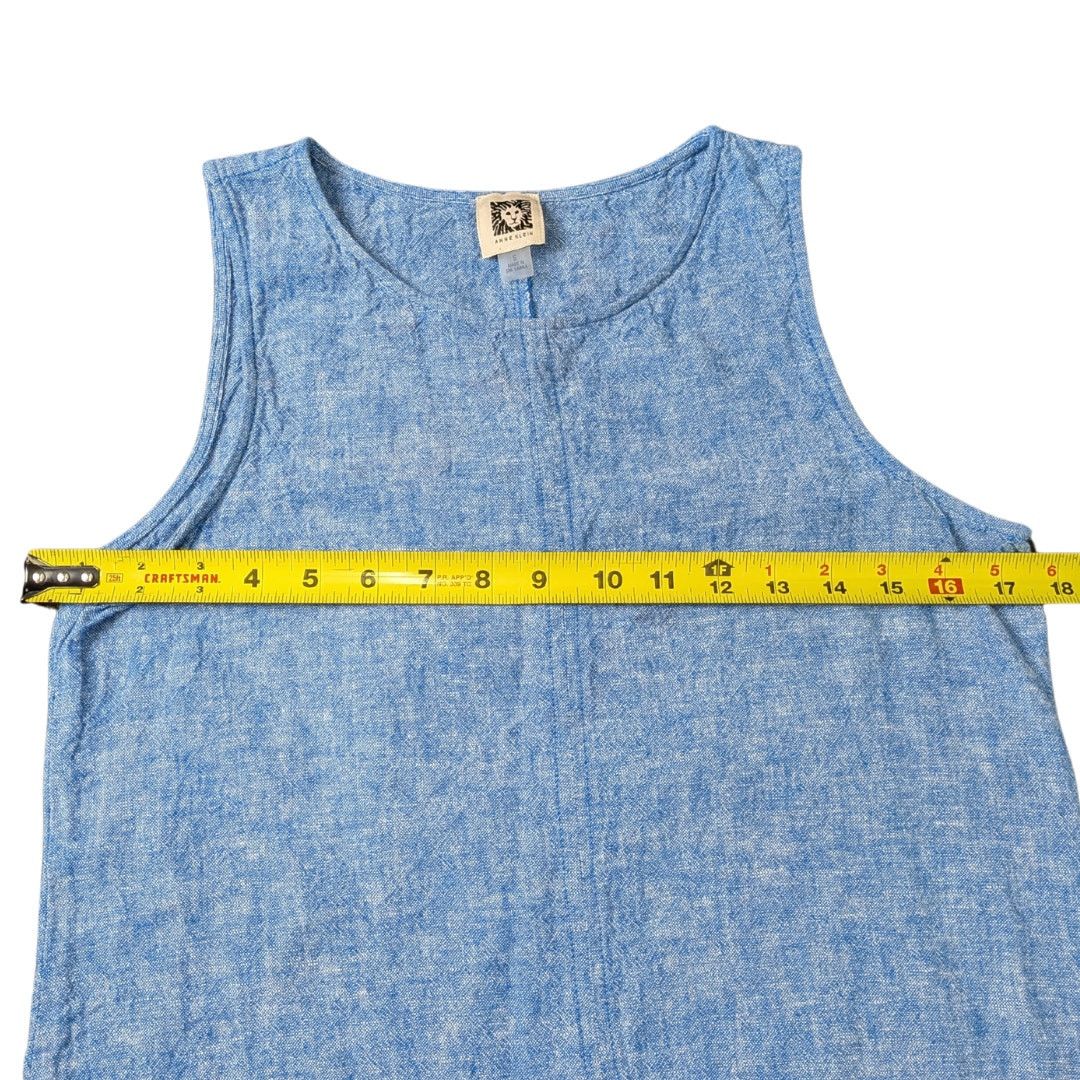 Anne Klein Anne Klein Sky Blue Textured Sheath Dress with V-Tail Size S / US 4 / IT 40 - 5 Thumbnail