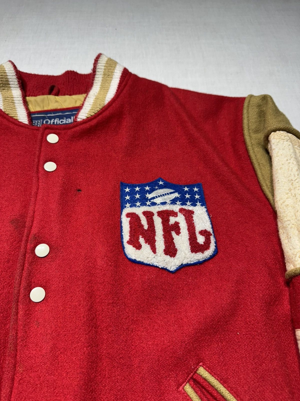 NFL VINTAGE CAMPRI SANFRANCISCO 49’ERS VASRISTY JACKET 🔴🚀 Size US M / EU 48-50 / 2 - 12 Thumbnail
