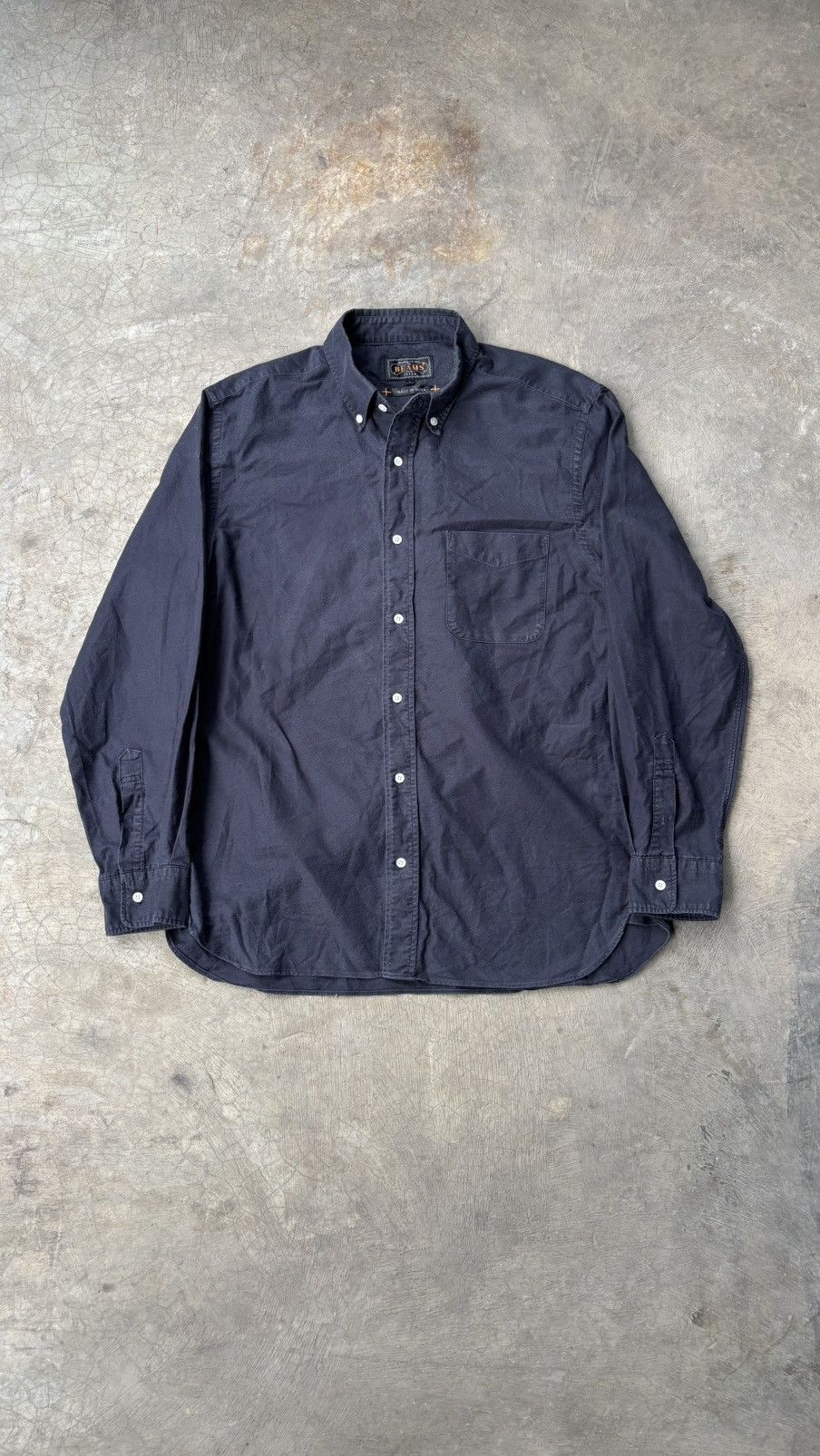 Beams Japan Beams Plus Long Shirt Black Size US L / EU 52-54 / 3 - 1 Thumbnail