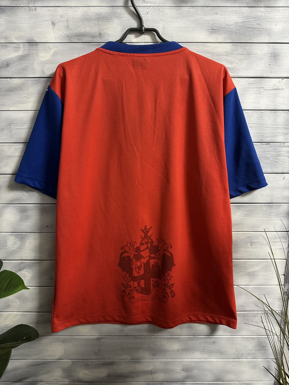 Vintage Rare Vintage Jersey Gillingham Home Soccer Shirt 2012-2013. Size US L / EU 52-54 / 3 - 7 Thumbnail