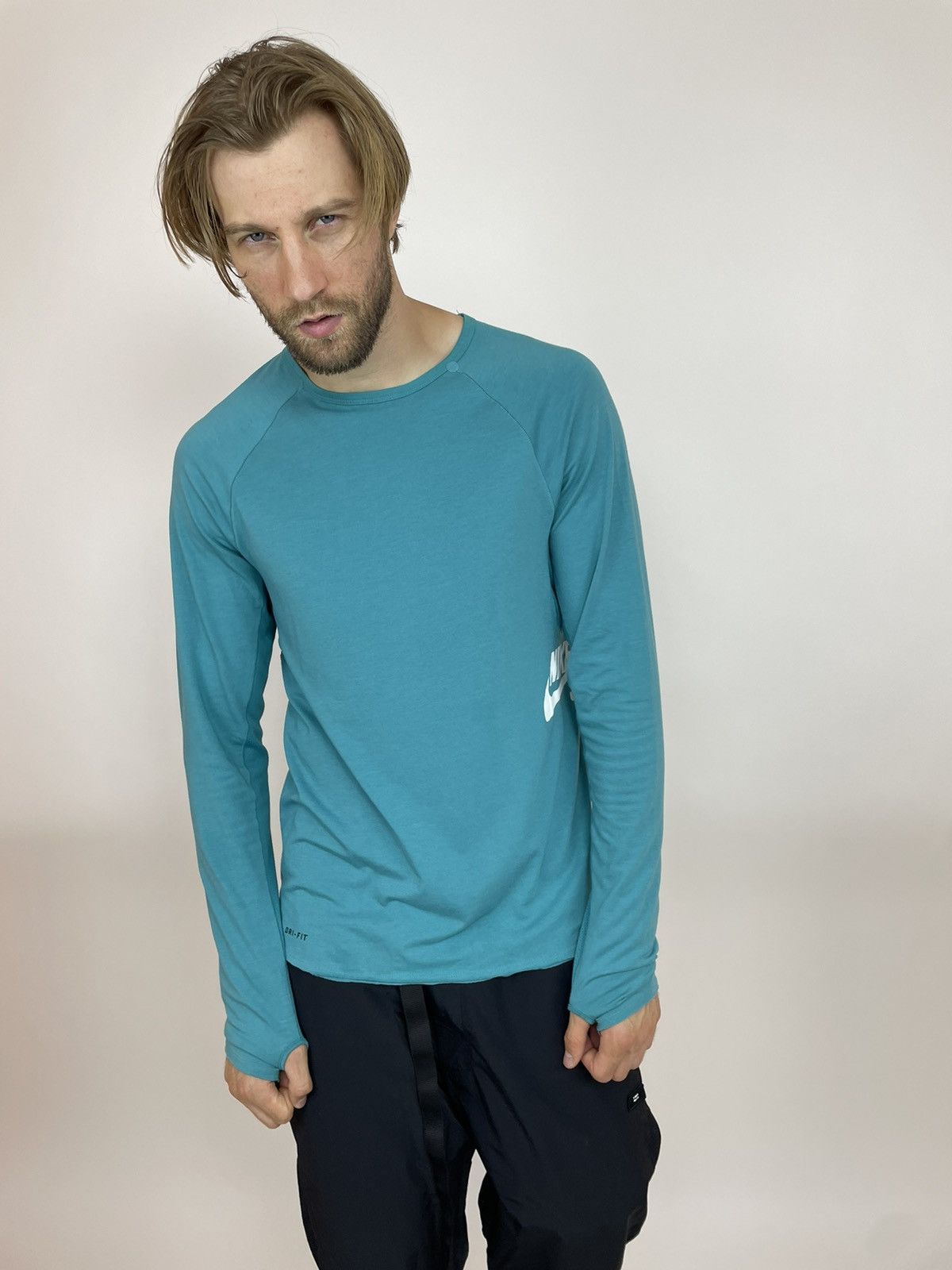 Nike Nike SB Long Sleeve Mens size M Oversized Size US M / EU 48-50 / 2 - 2 Thumbnail