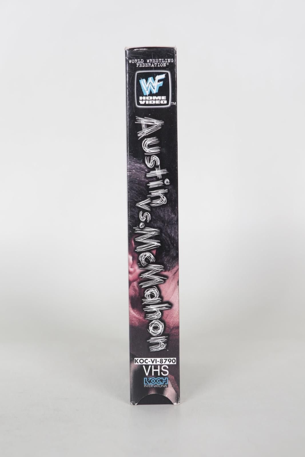 WWF 99' WWF Austin Vs. McMahon VHS Tape Size ONE SIZE - 4 Thumbnail