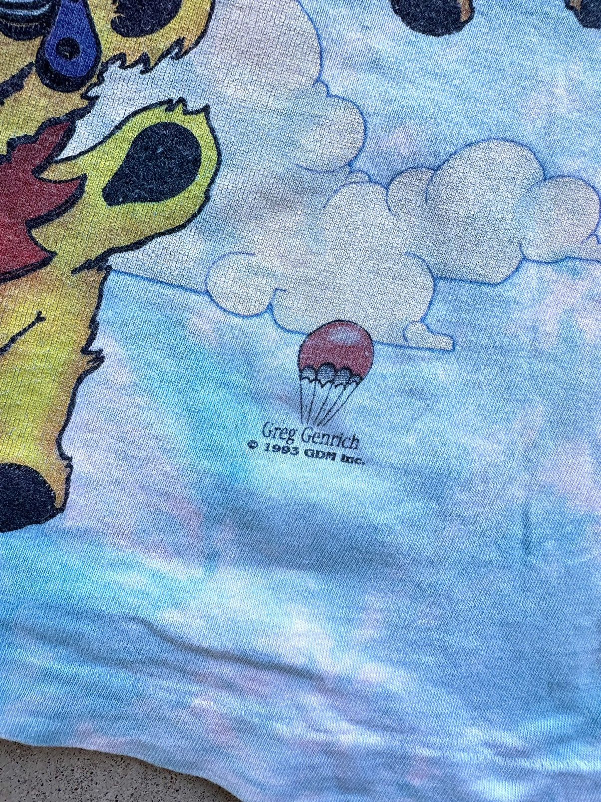 Grateful Dead × Liquid Blue × Vintage Vintage Grateful Dead Band Tee Shirt Liquid Blue 90s Size US XL / EU 56 / 4 - 3 Thumbnail