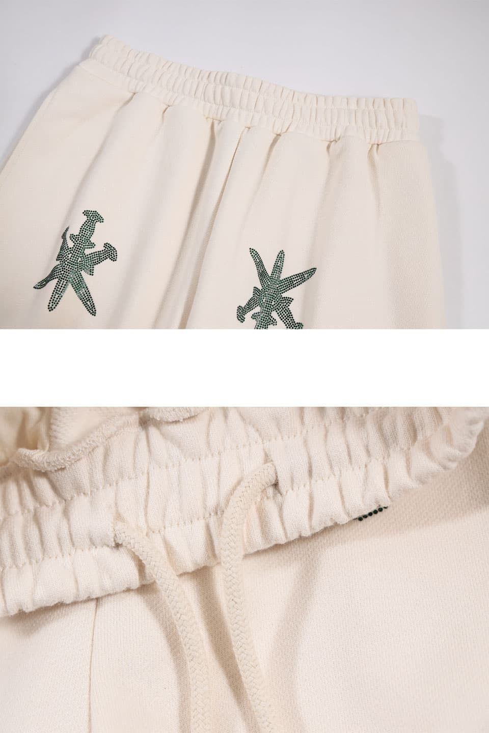 Unknown London Unknown London Rhinestone Joggers Size L Excellent condition Size US 32 / EU 48 - 3 Thumbnail
