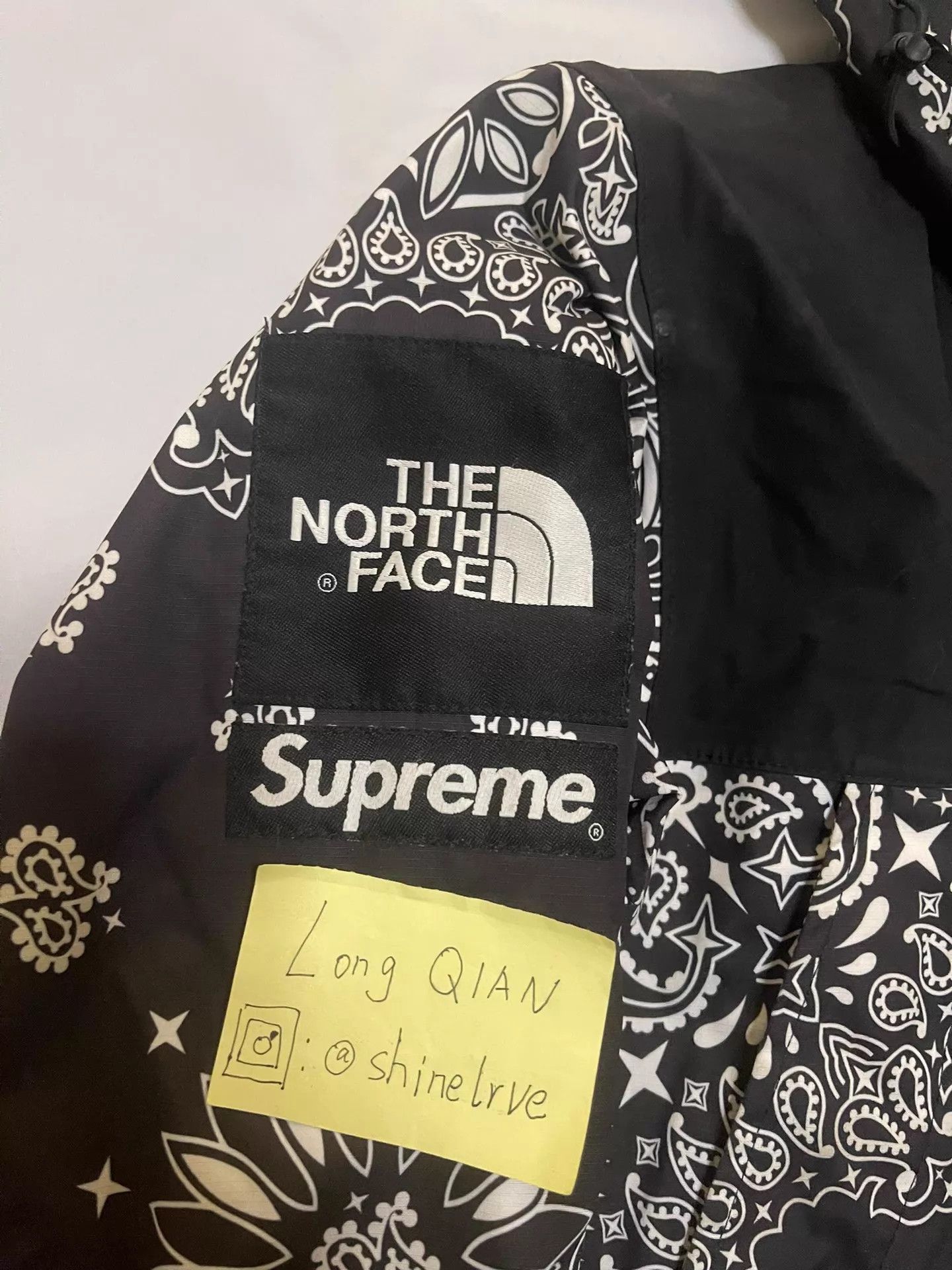 Supreme Supreme x TNF 14FW Black Cashew Jacket S Size US S / EU 44-46 / 1 - 2 Thumbnail