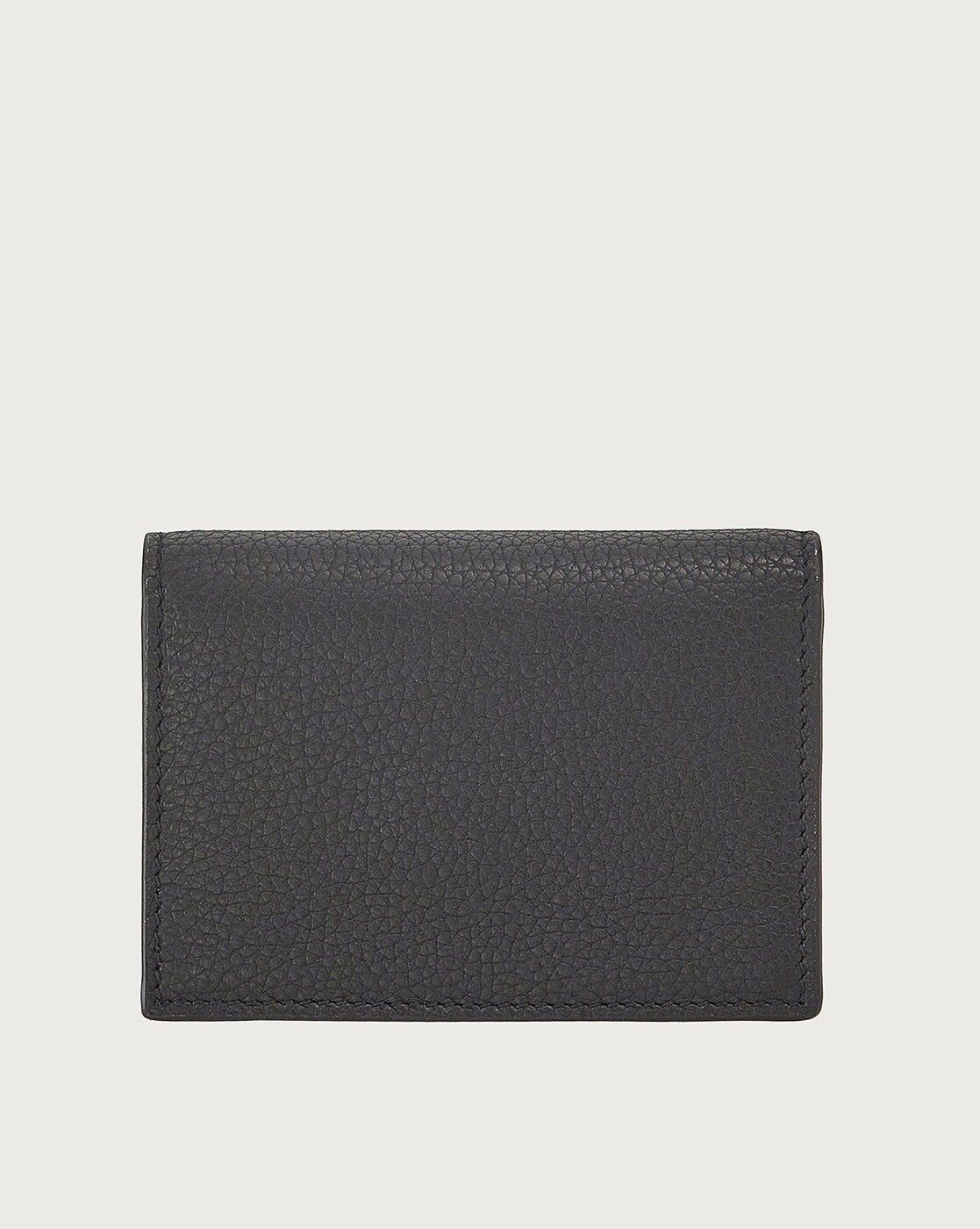 Salvatore Ferragamo o1s1rm0924 Size: OS / Gancini Leather Wallet in Black Size ONE SIZE - 3 Thumbnail