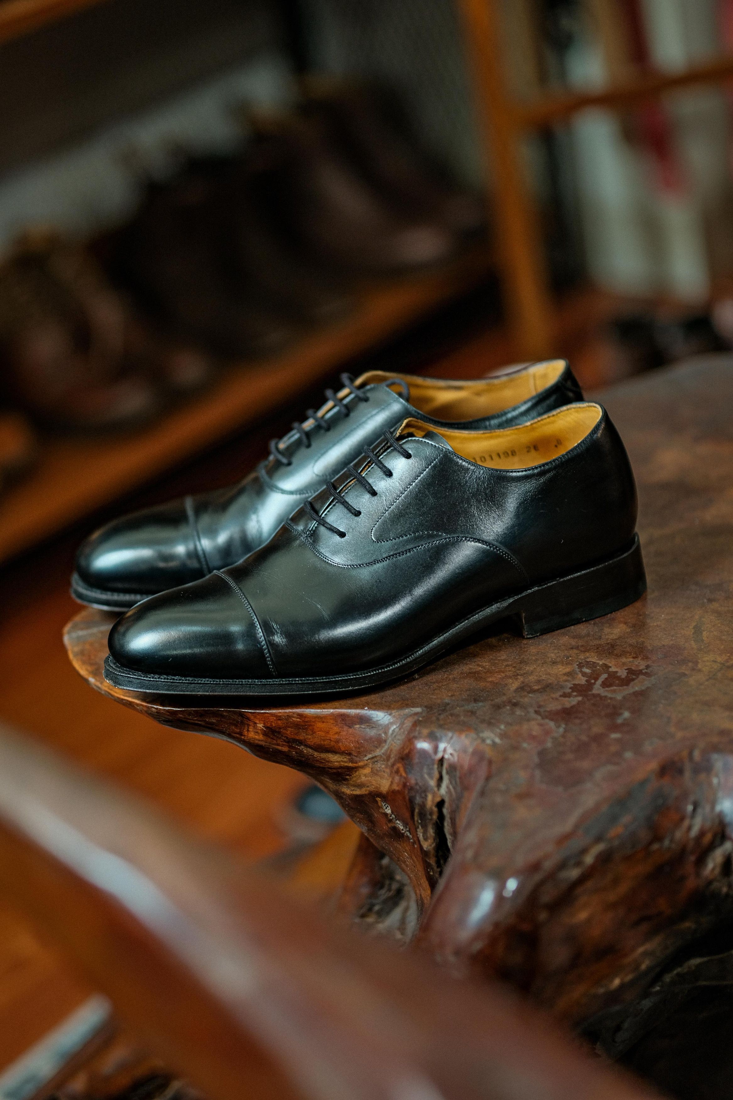 Meermin Meermin 101198 - BLACK CALF - E Original Authentic Size US 8 / EU 41 - 3 Thumbnail
