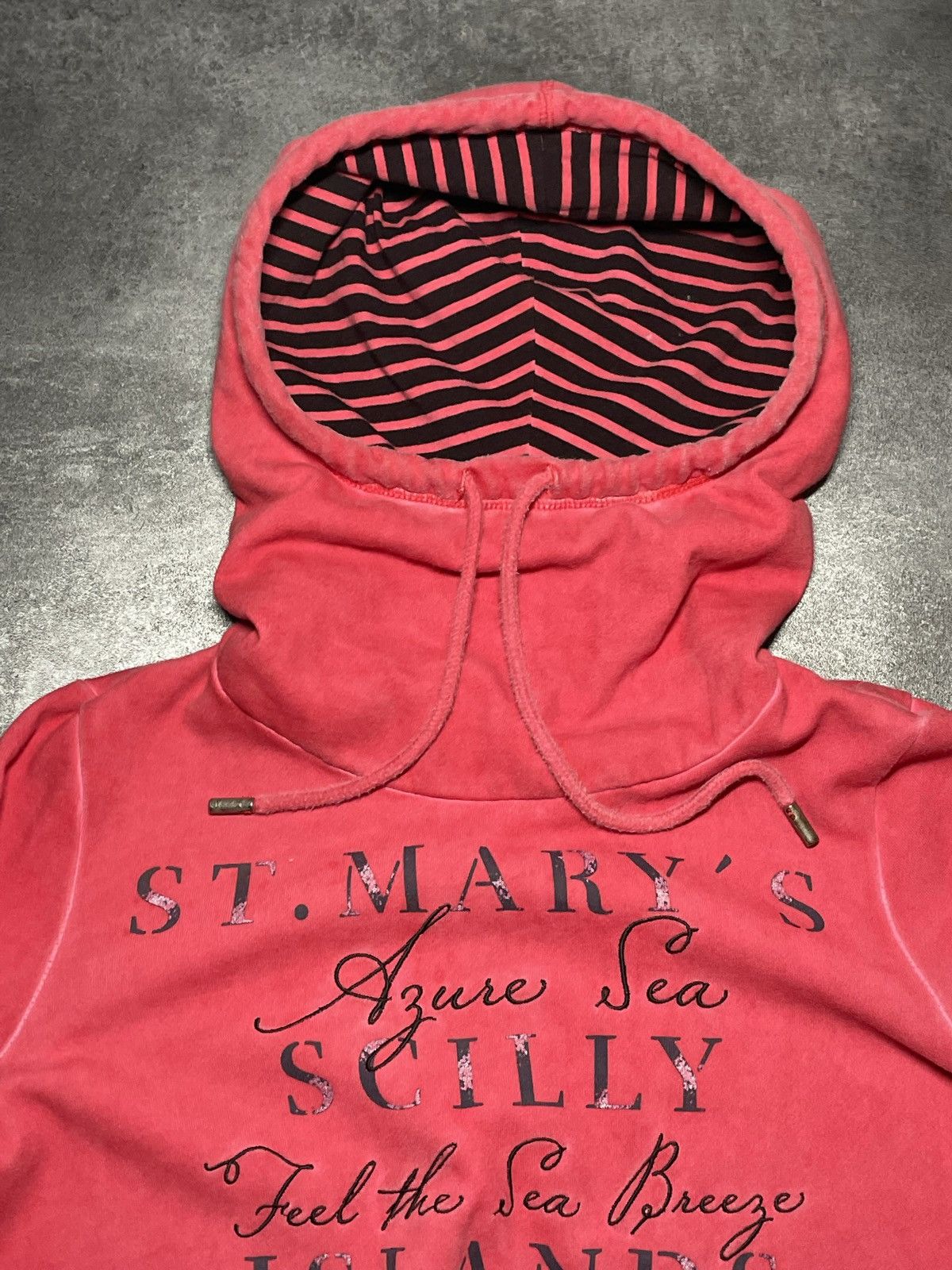 Vintage Vintage Hoodie Spellout Cozy Thick Rare Streetwear Size S / US 4 / IT 40 - 4 Thumbnail