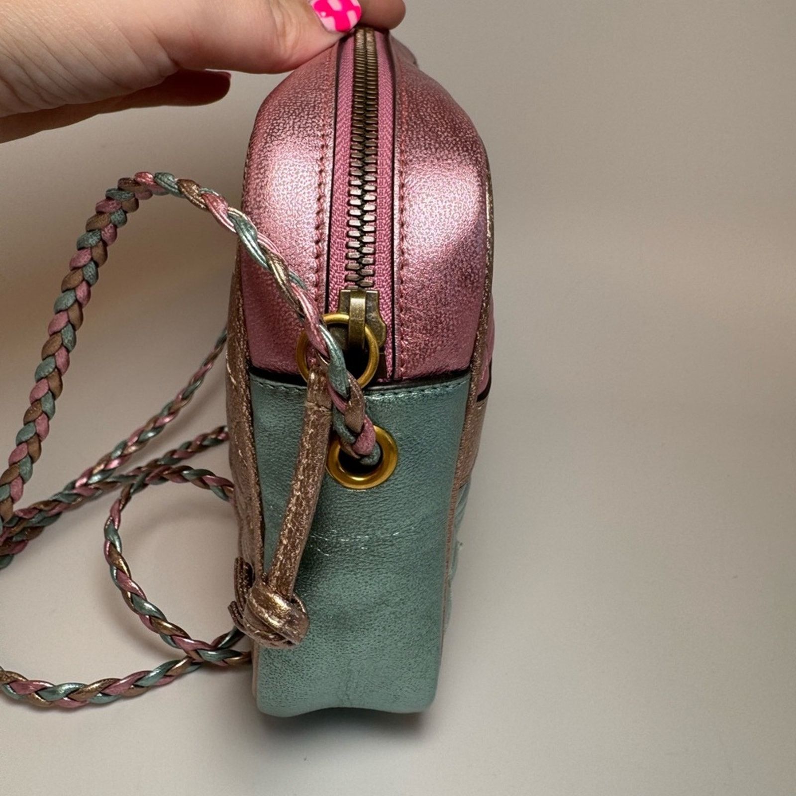 Gucci Gucci Trapuntata Bag Pink & Blue Limited Edition Crossbody Size ONE SIZE - 11 Thumbnail