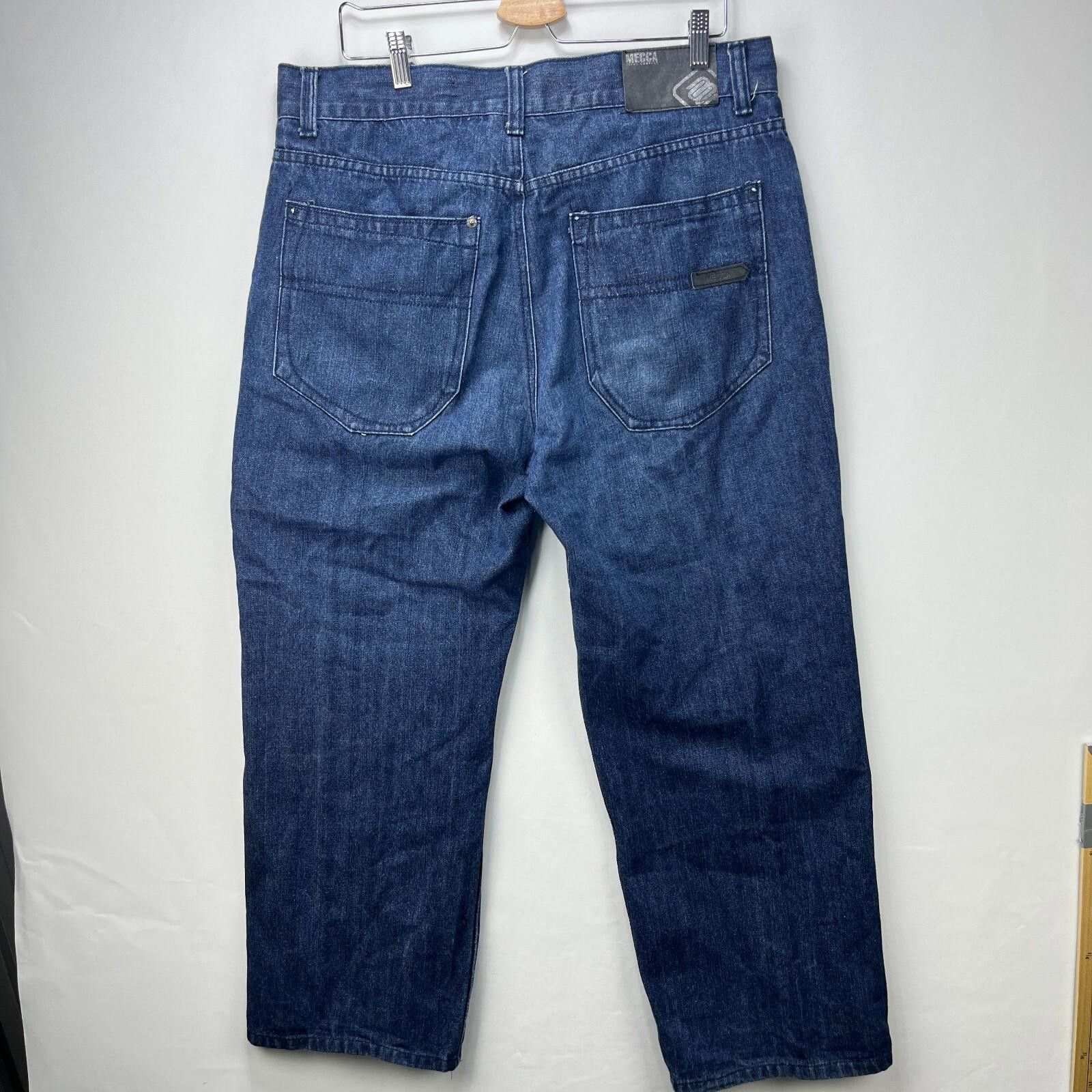 Mecca Vintage Y2K Mecca Baggy Jeans 36 Wide Leg Skater Size US 36 / EU 52 - 1 Thumbnail
