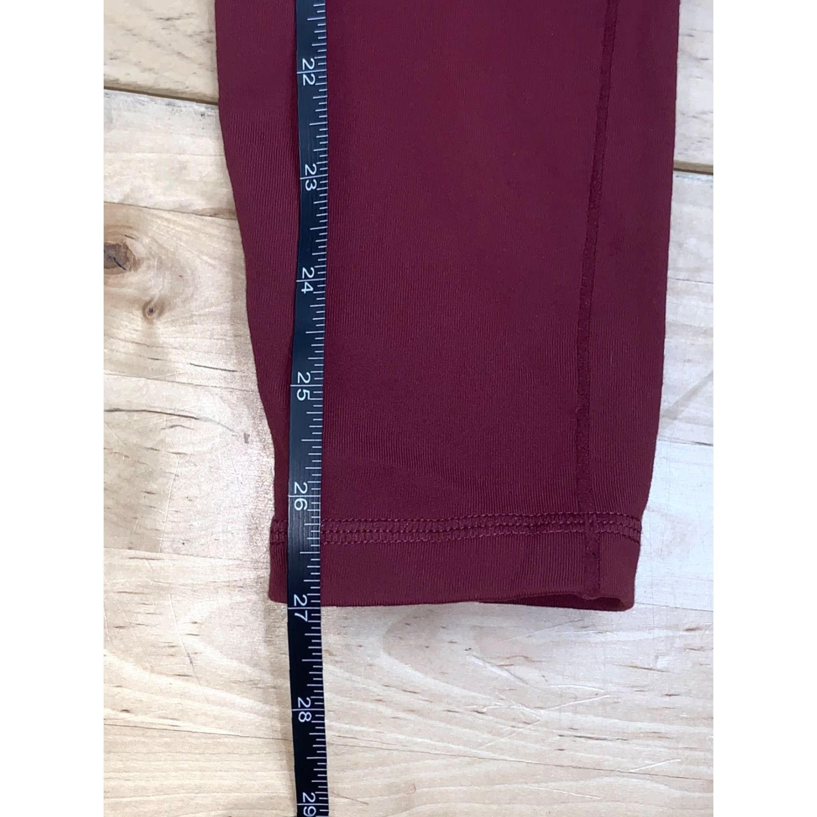 Prana prAna XS Leggings Women Leggings Ankle Activewear Red 4079 Size 26" / US 2 / IT 38 - 6 Thumbnail