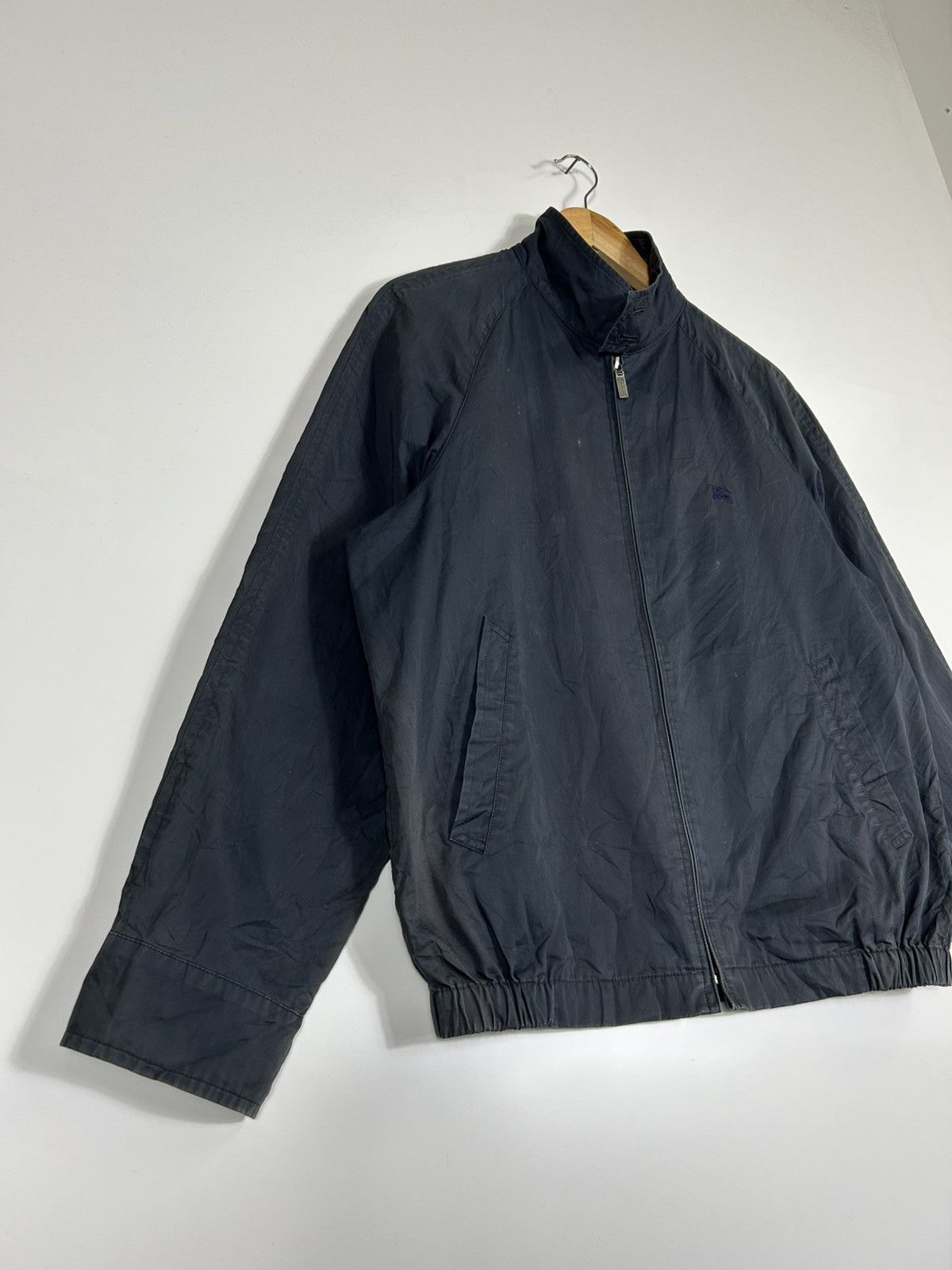 🔥Burberry London Sun Faded Zipper Herrington Jacket