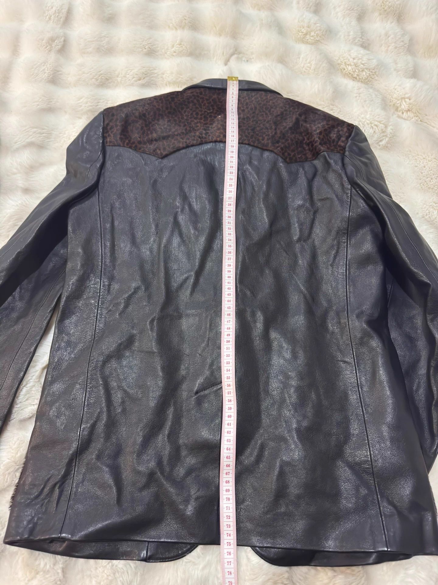 Saint Laurent Paris YSL 14FW Leopard Print Hedi Lambskin Blouson Men 48 New Size US M / EU 48-50 / 2 - 7 Thumbnail