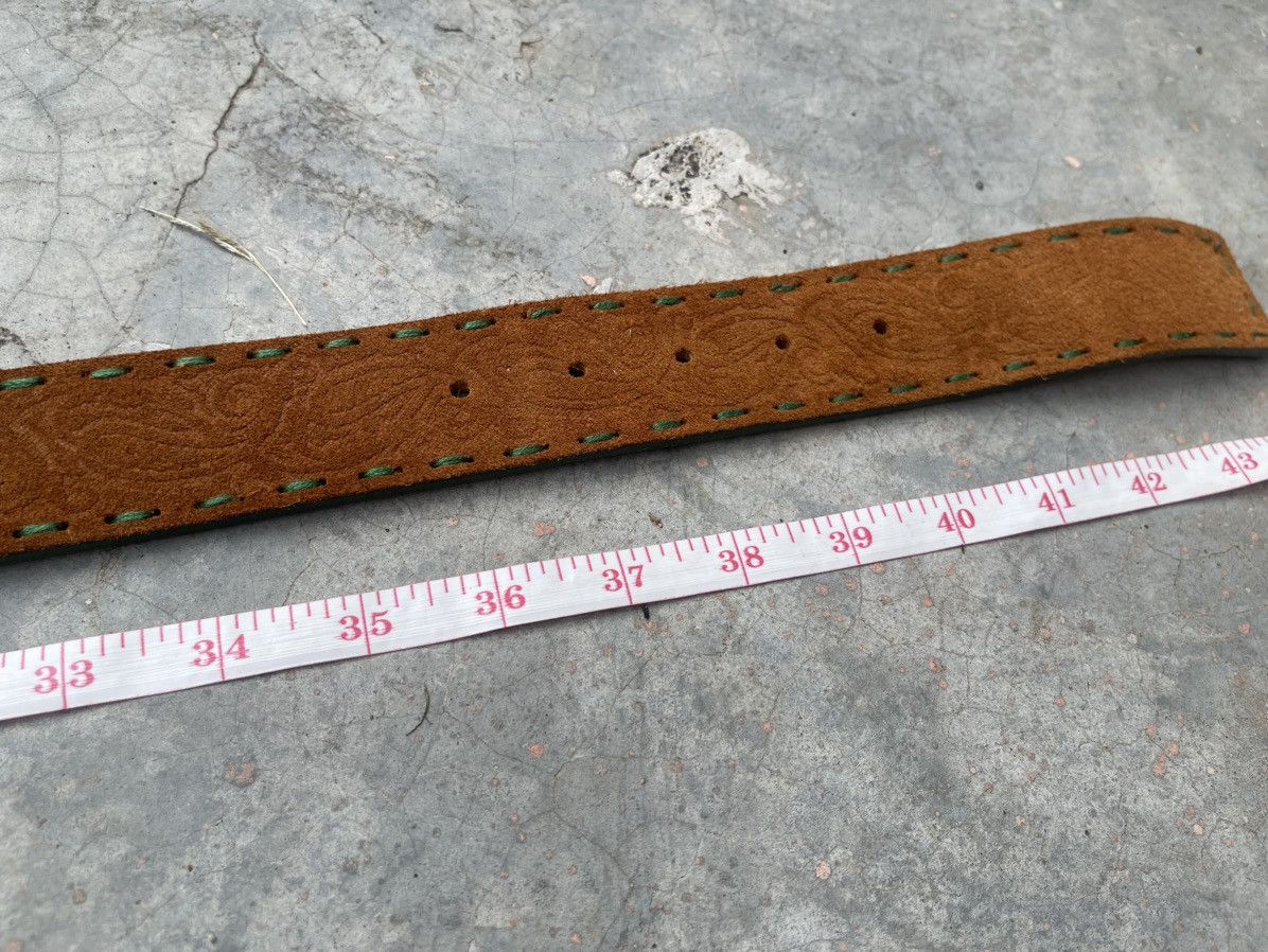 Etro Etro Leather Belt Western For Waist 36 Size 36 - 8 Thumbnail