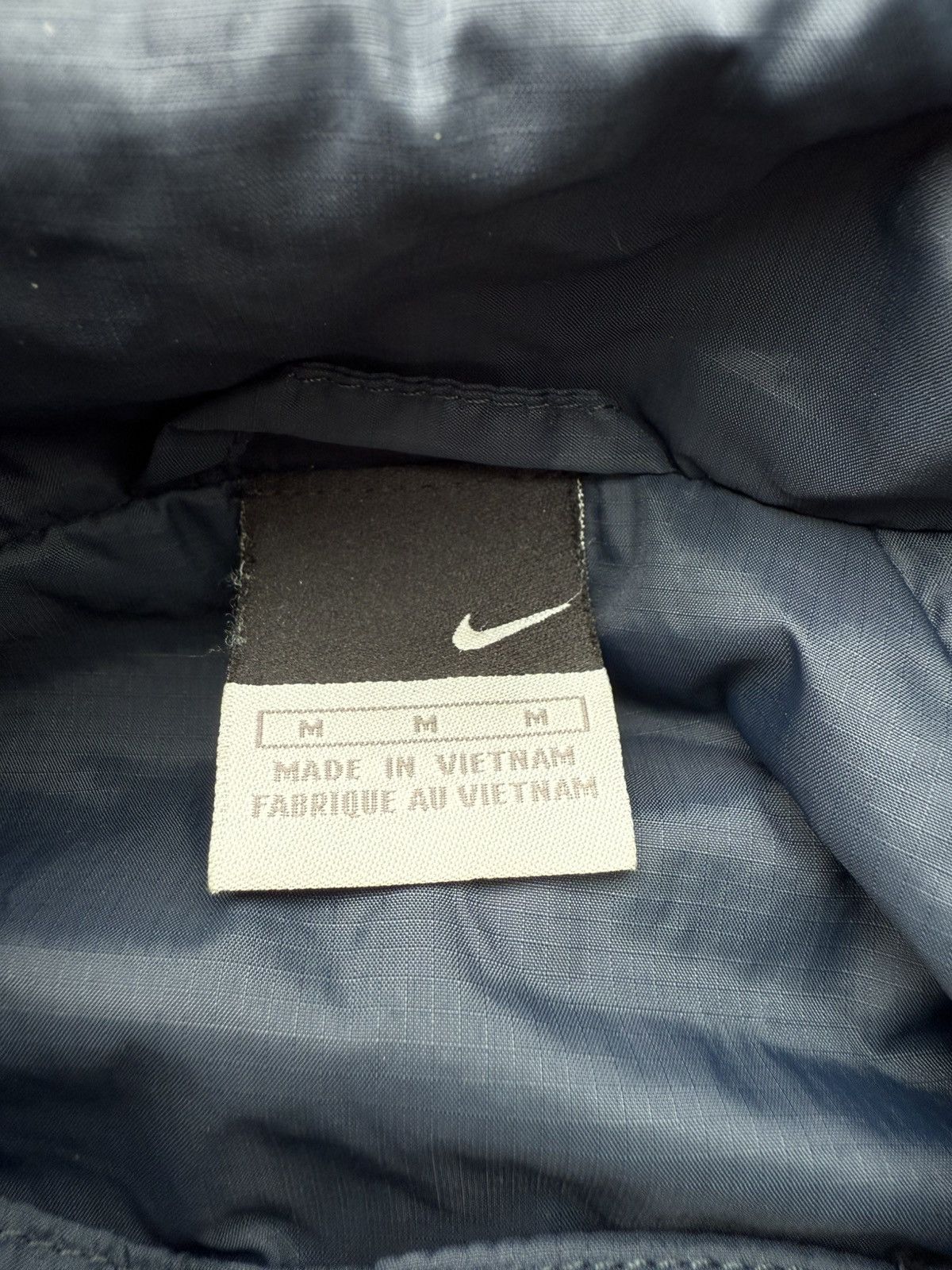 Nike 90’s NIKE RARE SWOOSH Y2K RETROLOGO VINTAGE NYLON ZIP JACKET Size US M / EU 48-50 / 2 - 7 Thumbnail