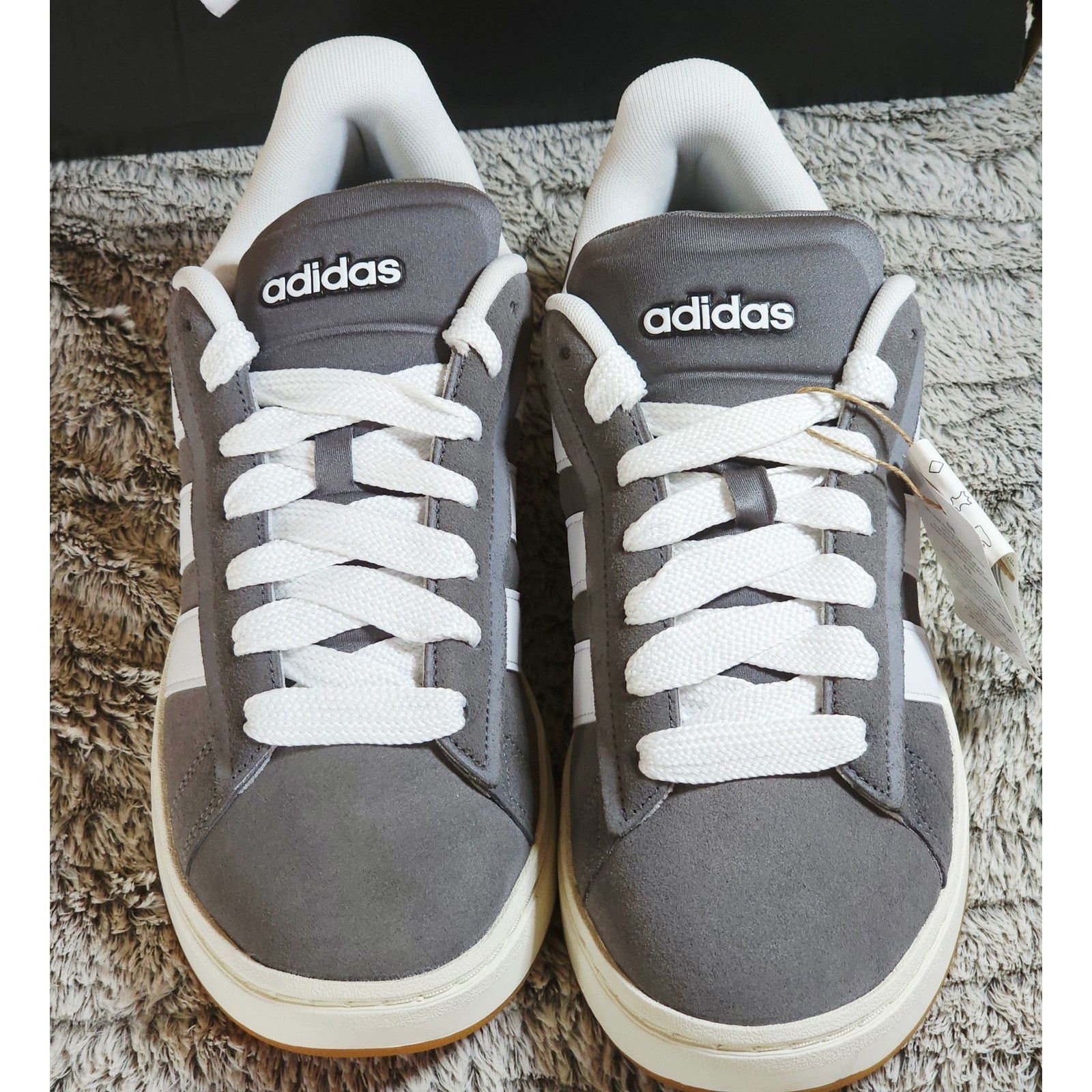 Adidas adidas Grand Court Alpha 00s – Grey/White – Men’s 11.5 – NIB Size US 11.5 / EU 44-45 - 2 Thumbnail