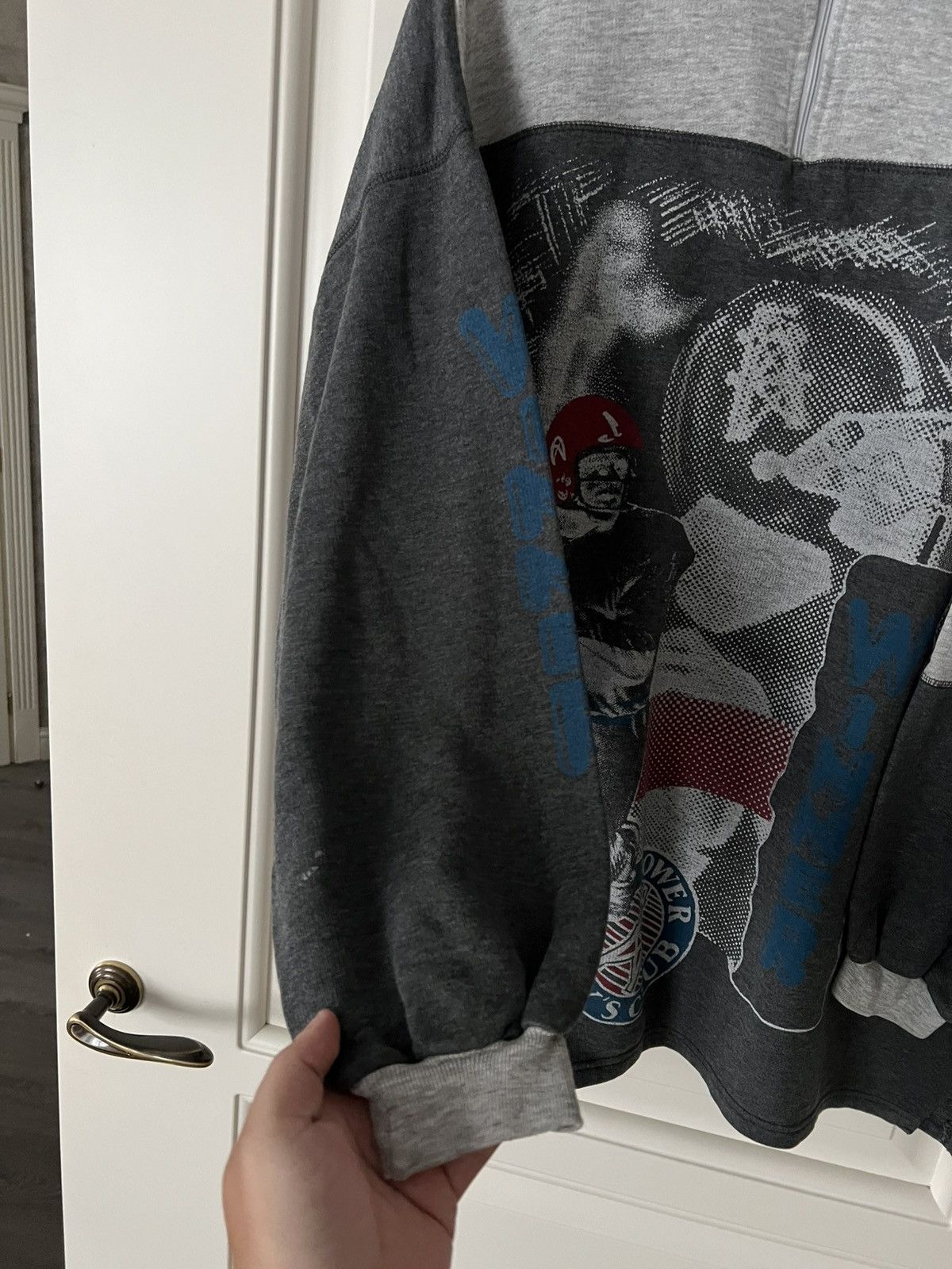 Vintage Vintage 90s Tower Boys Club Football Graphic Sweatshirt Size US XXL / EU 58 / 5 - 7 Thumbnail