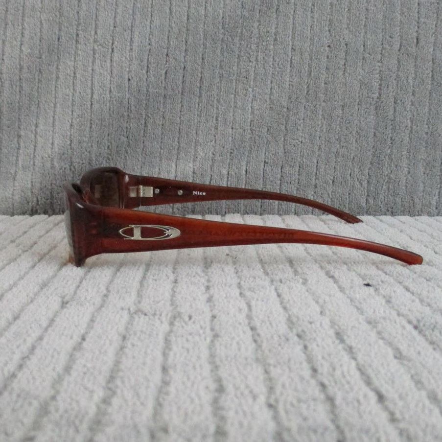 Other Divine Eyewear Nice Brown Faded/Amber Gradient Sunglasses Size ONE SIZE - 3 Thumbnail
