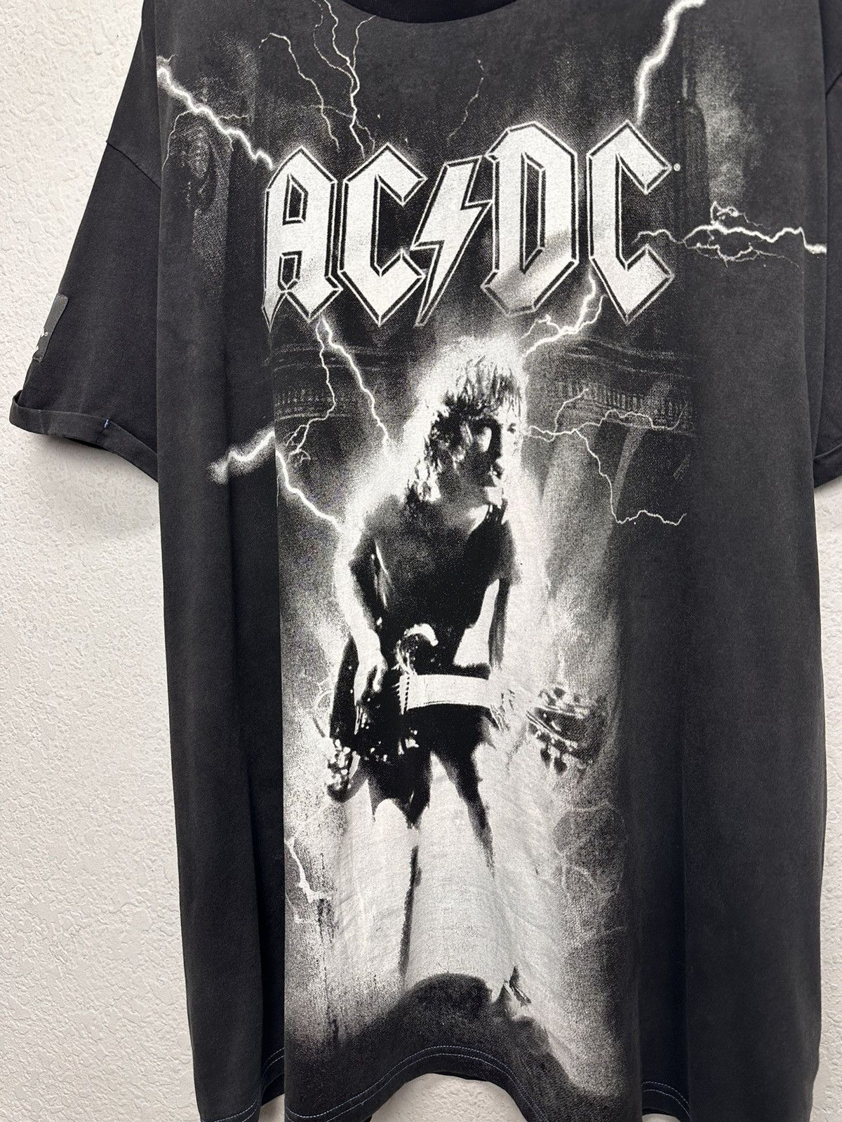 AC/DC Vintage Rock Tee AC/DC Band T-shirt Metallica Black Size US XXL / EU 58 / 5 - 3 Thumbnail