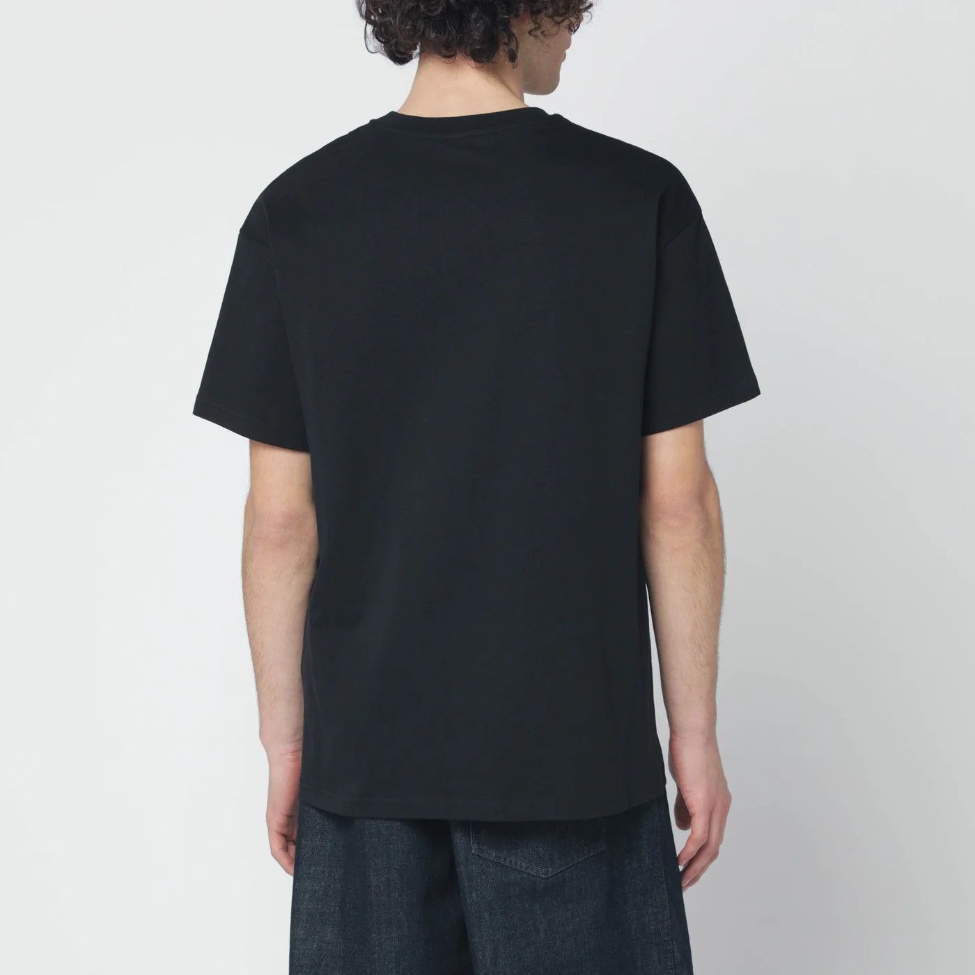 Givenchy o1d2blof0426 Logo Short Sleeve T-Shirt in Black Size US L / EU 52-54 / 3 - 3 Thumbnail