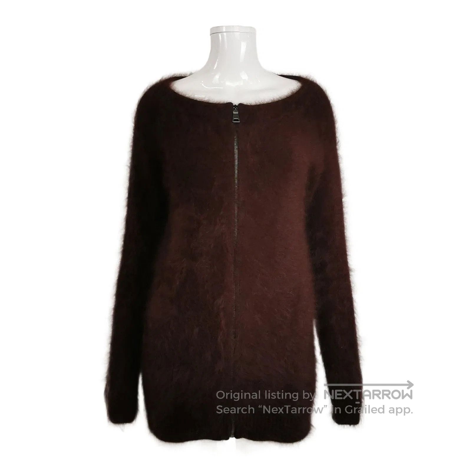 Prada Prada Wool Blend Zip Jacket for Women . Size US S / EU 44-46 / 1 - 1 Thumbnail