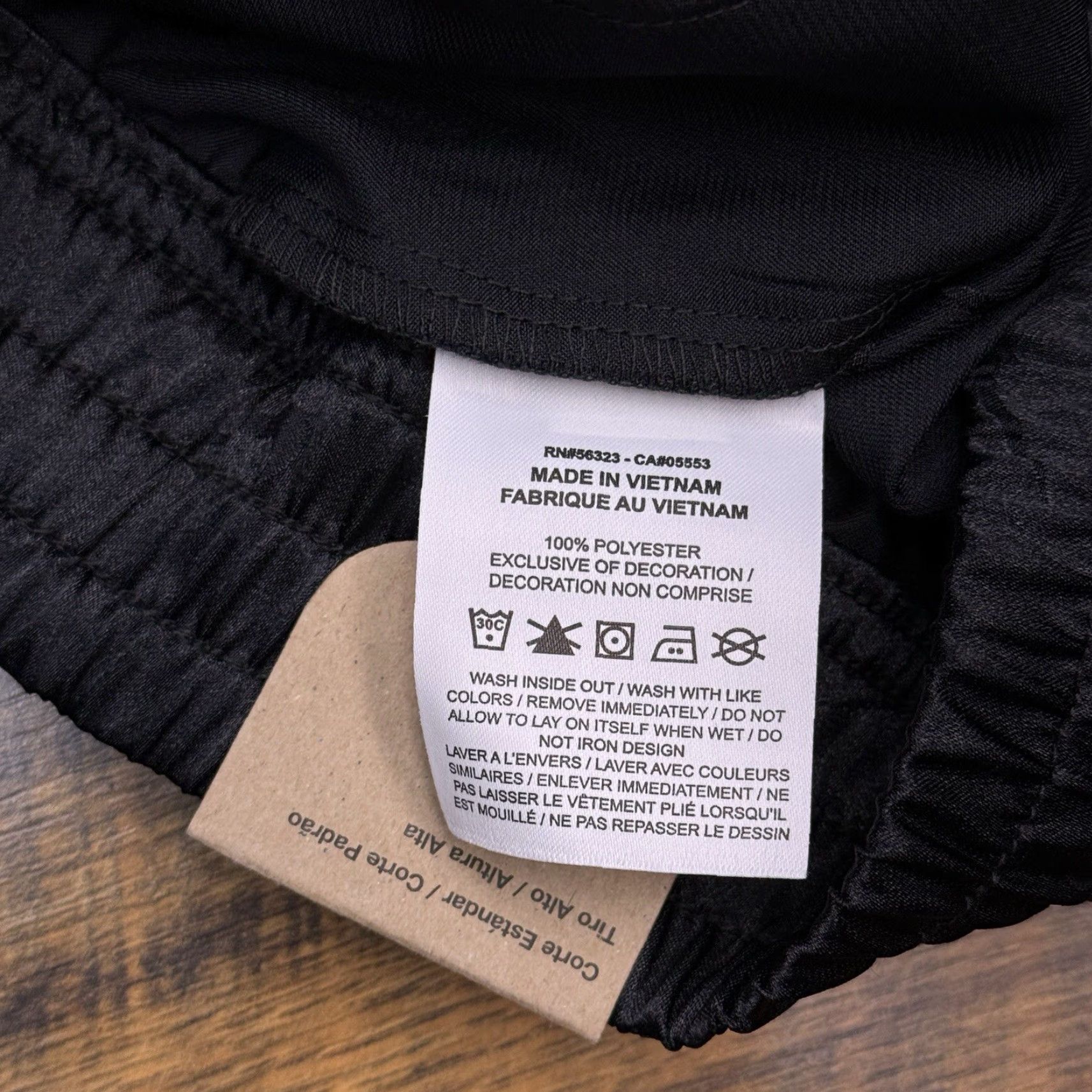 Nike Nike Women Pants L Black Air Logo Pull On Regular Fit Sweatpants Jogging Activewear Pockets Logo New with Tags Size 36" / US 14 / IT 50 - 7 Thumbnail