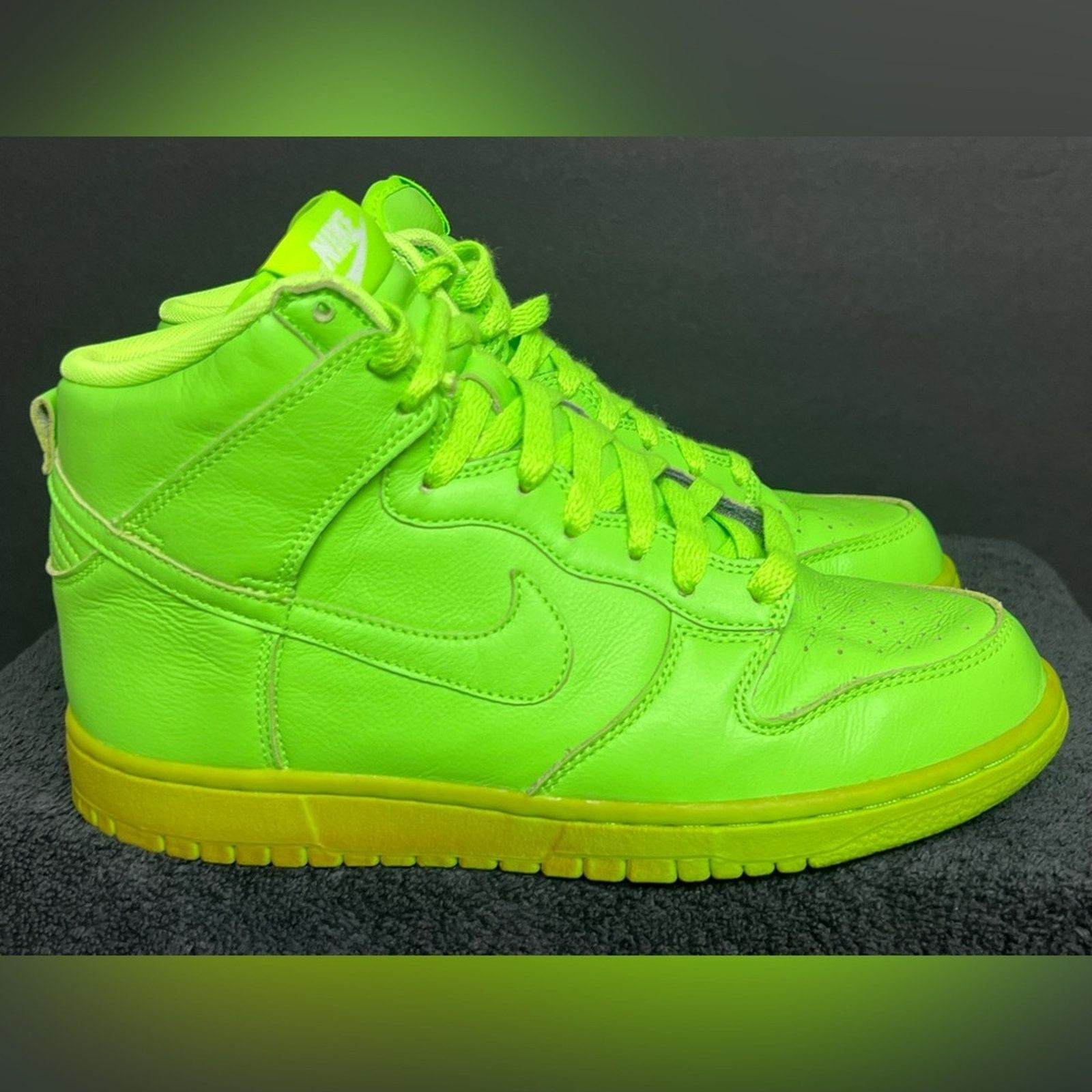 Nike Nike Dunk ID Glow Volt Green Shoes High Size 8 RARE 1/1 Size US 8 / IT 38 - 2 Thumbnail