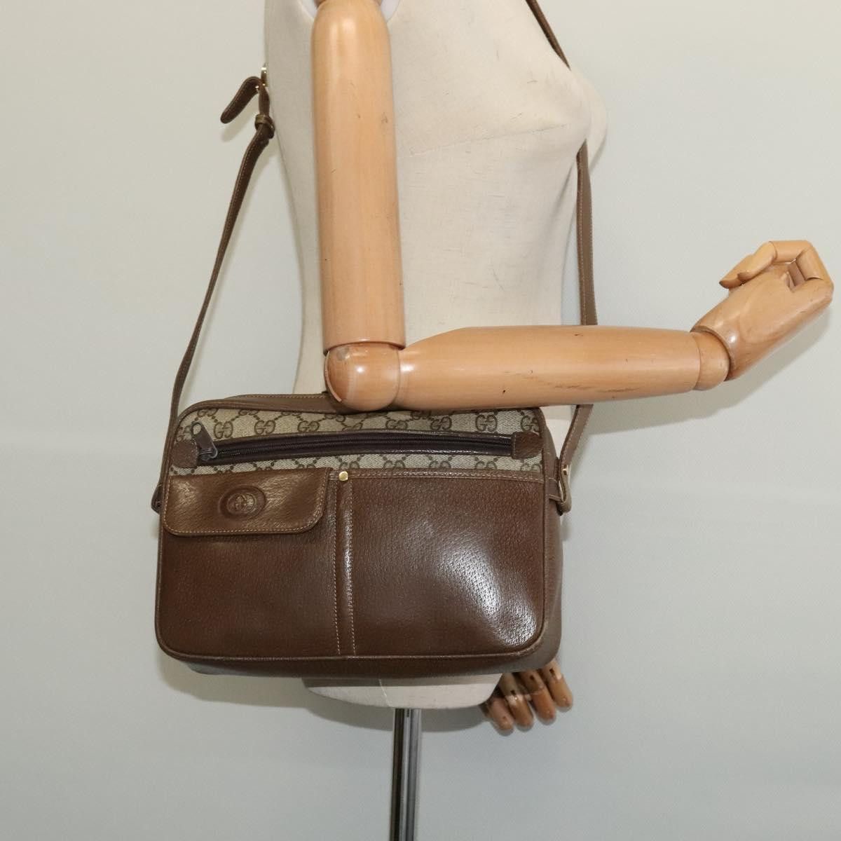 Gucci GUCCI GG Supreme Shoulder Bag Pvc Beige Gold Size ONE SIZE - 22 Thumbnail