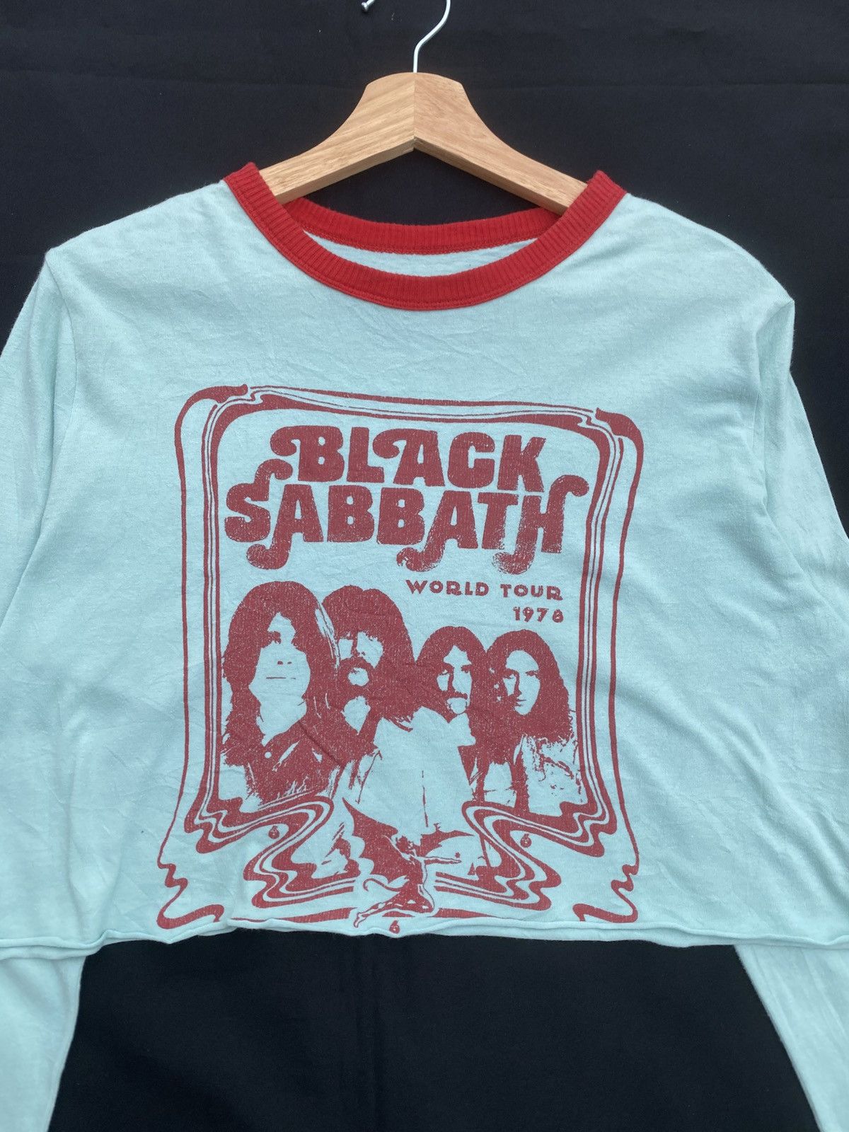 Band Tees Rare Black Sabbath Band Tee Crop Tops Size M / US 6-8 / IT 42-44 - 5 Thumbnail