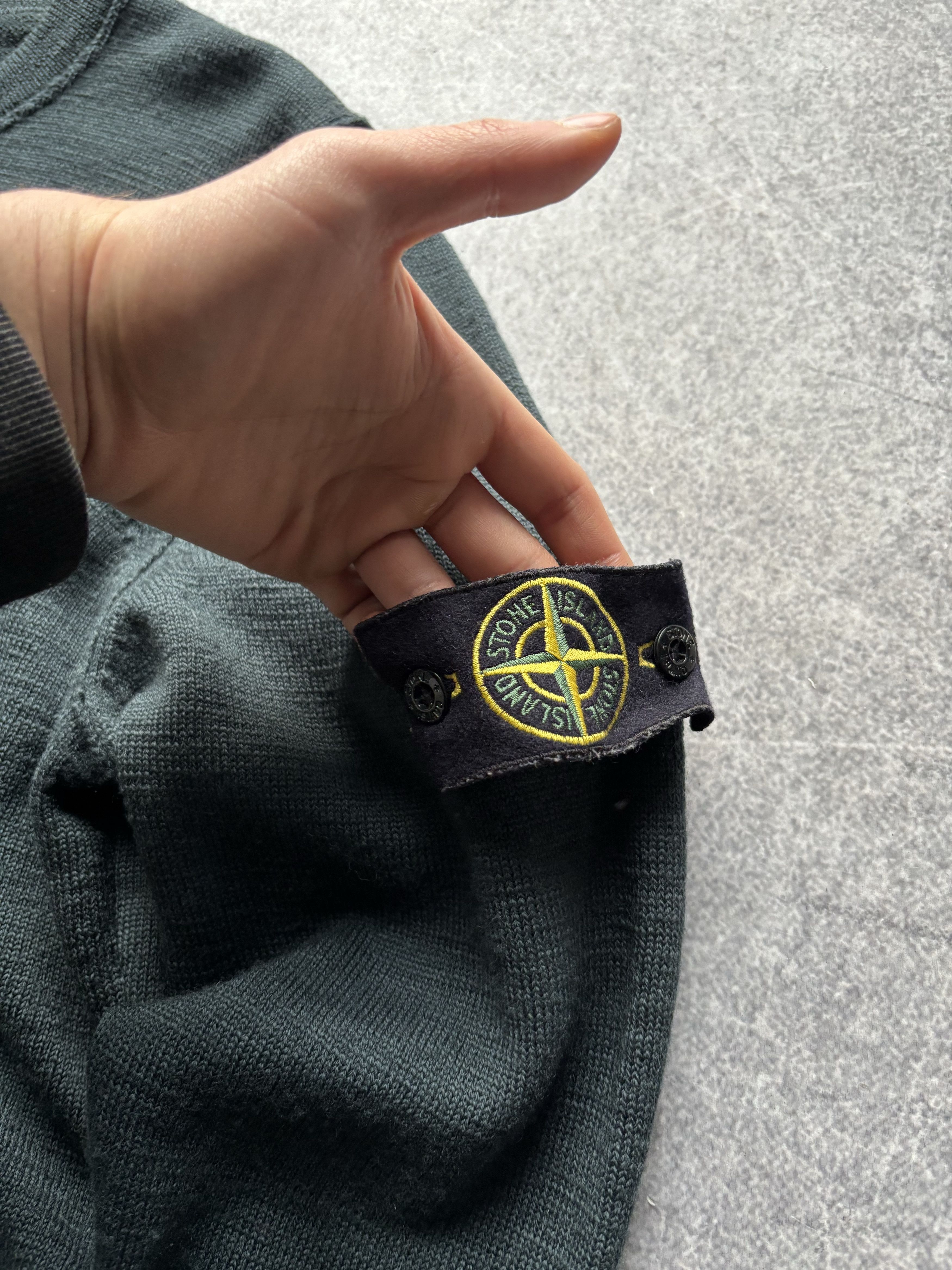 Stone Island Vintage Stone Island Pullover Wool Sweater Mens Authentic Size US M / EU 48-50 / 2 - 4 Thumbnail