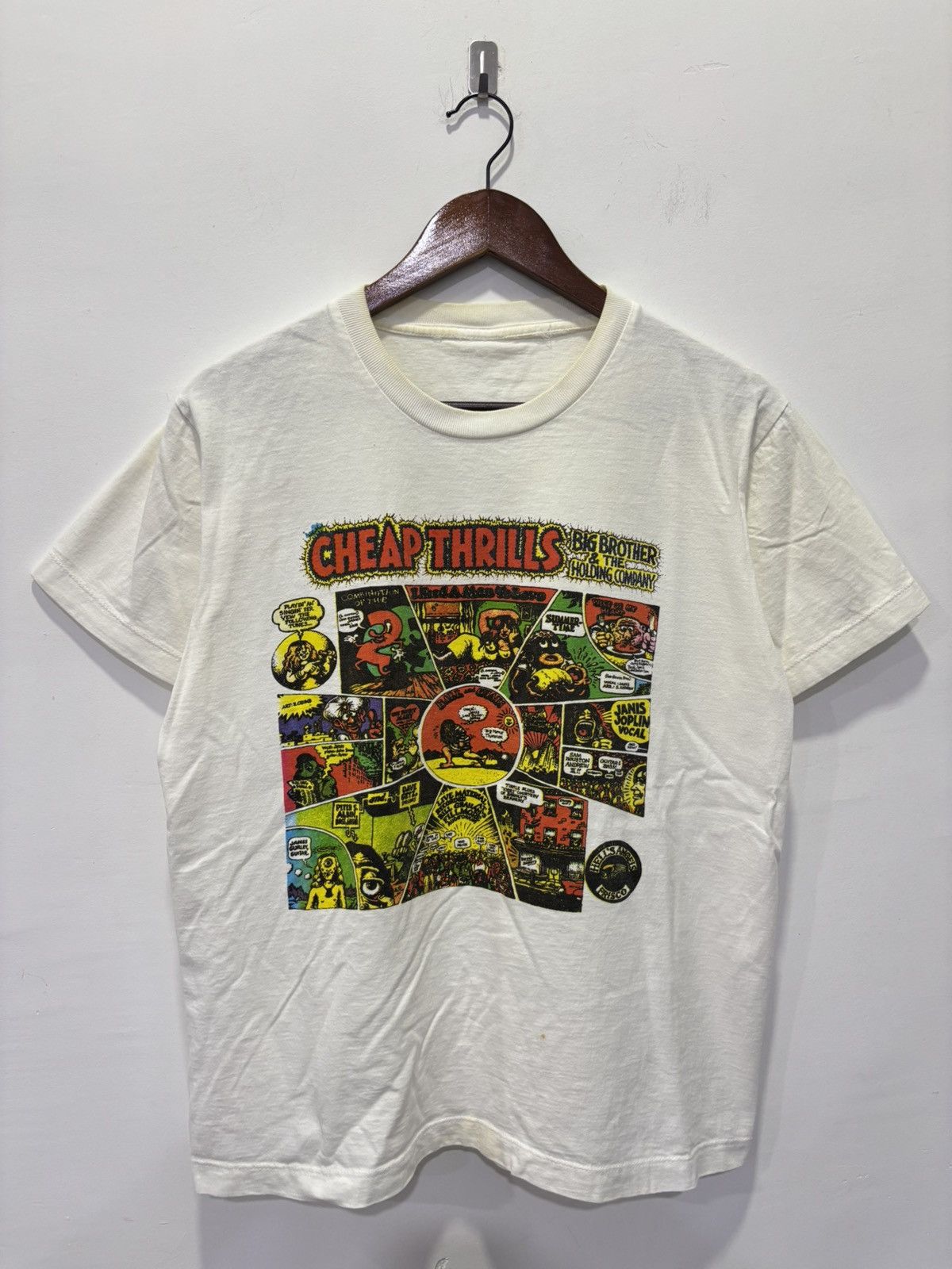 Band Tees Vintage Janis Josplin Cheap Thrills Tshirt Size US M / EU 48-50 / 2 - 1 Thumbnail
