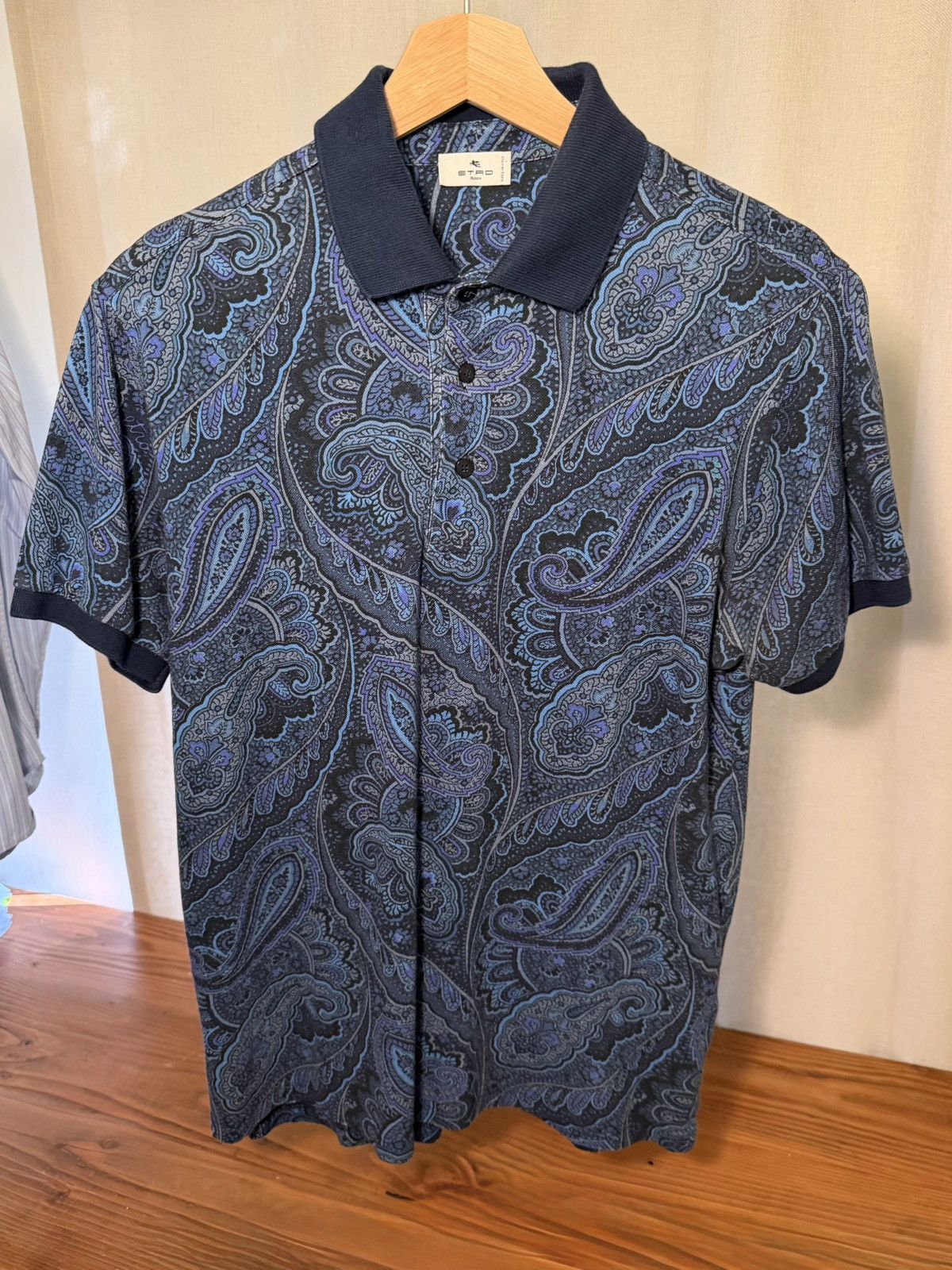 Etro Etro Paisley Polo Shirt – Size S - Style 03-5766-0780 Size US S / EU 44-46 / 1 - 2 Thumbnail